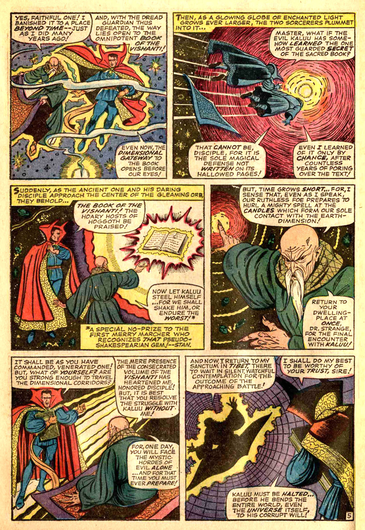 Read online Marvel Masterworks: Doctor Strange comic -  Issue # TPB 2 - 89