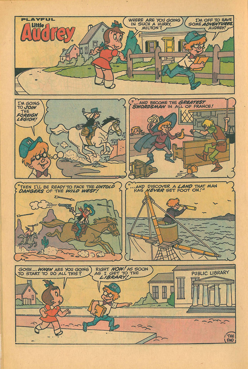 Read online Playful Little Audrey comic -  Issue #91 - 10