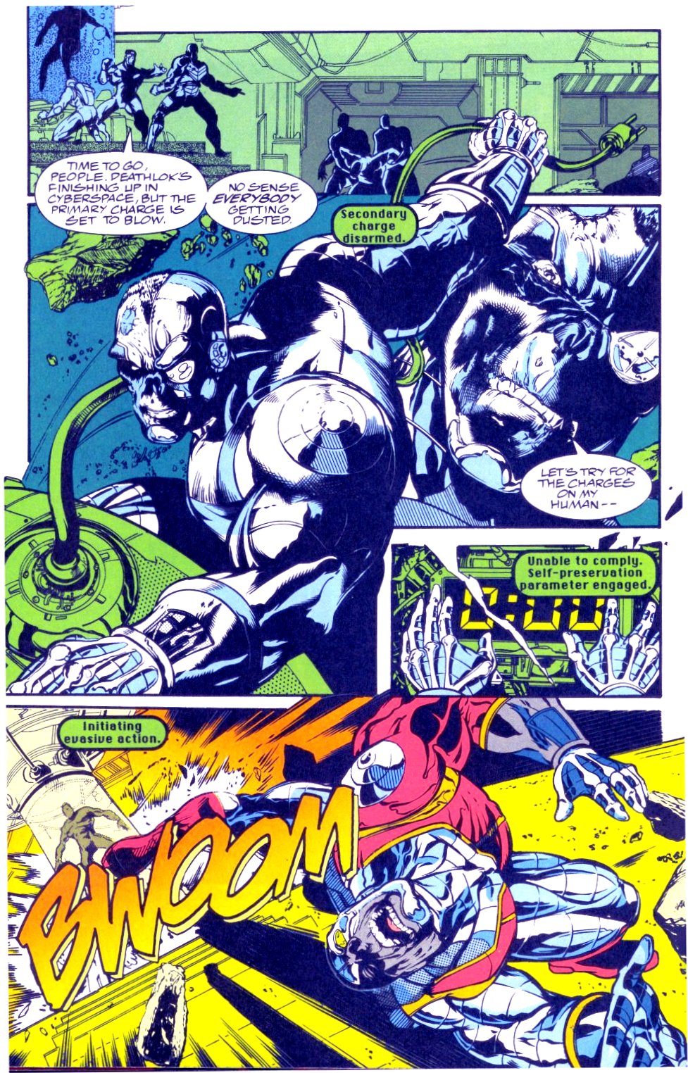 Read online Deathlok (1991) comic -  Issue #21 - 7