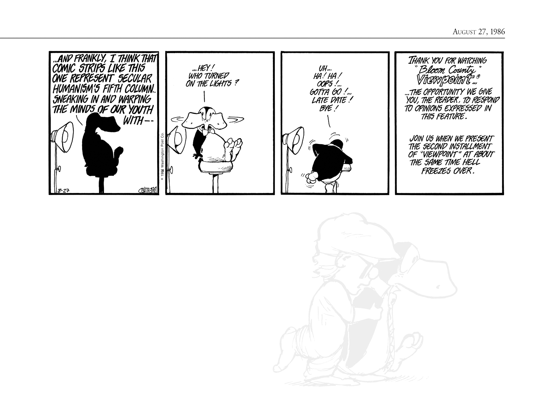 Read online The Bloom County Digital Library comic -  Issue # TPB 6 (Part 2) - 98