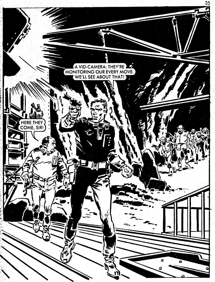 Read online Starblazer comic -  Issue #22 - 35