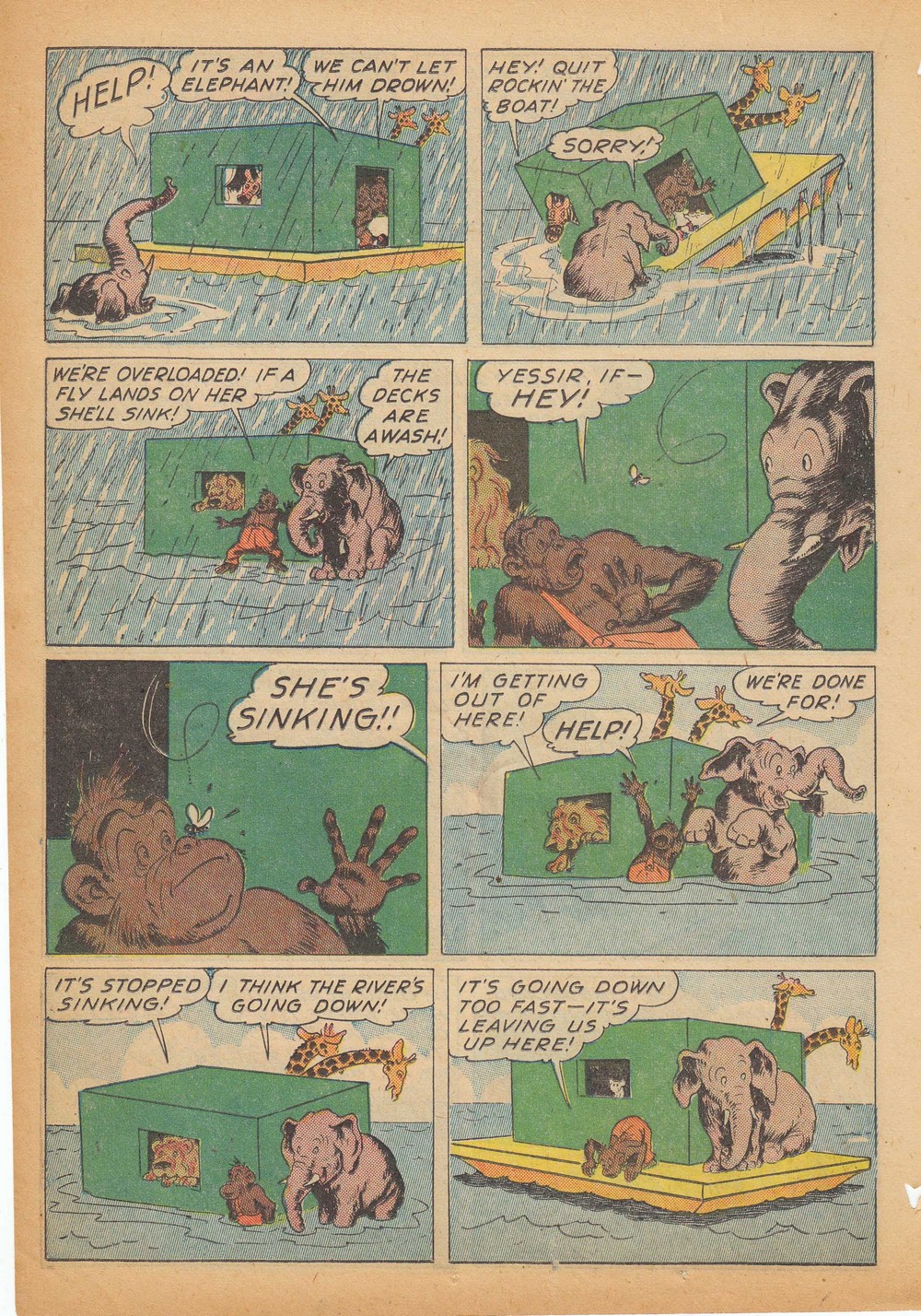 Read online Our Gang Comics comic -  Issue #15 - 34
