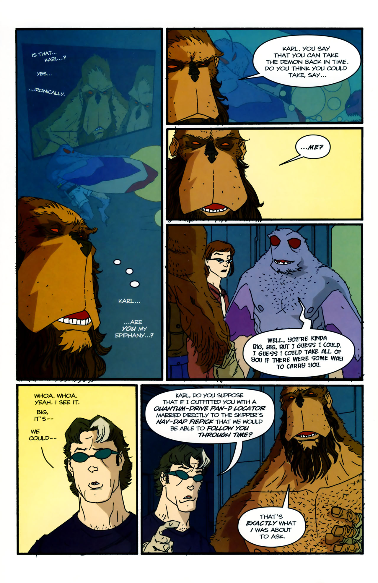 Read online The Perhapanauts: Second Chances comic -  Issue #4 - 6
