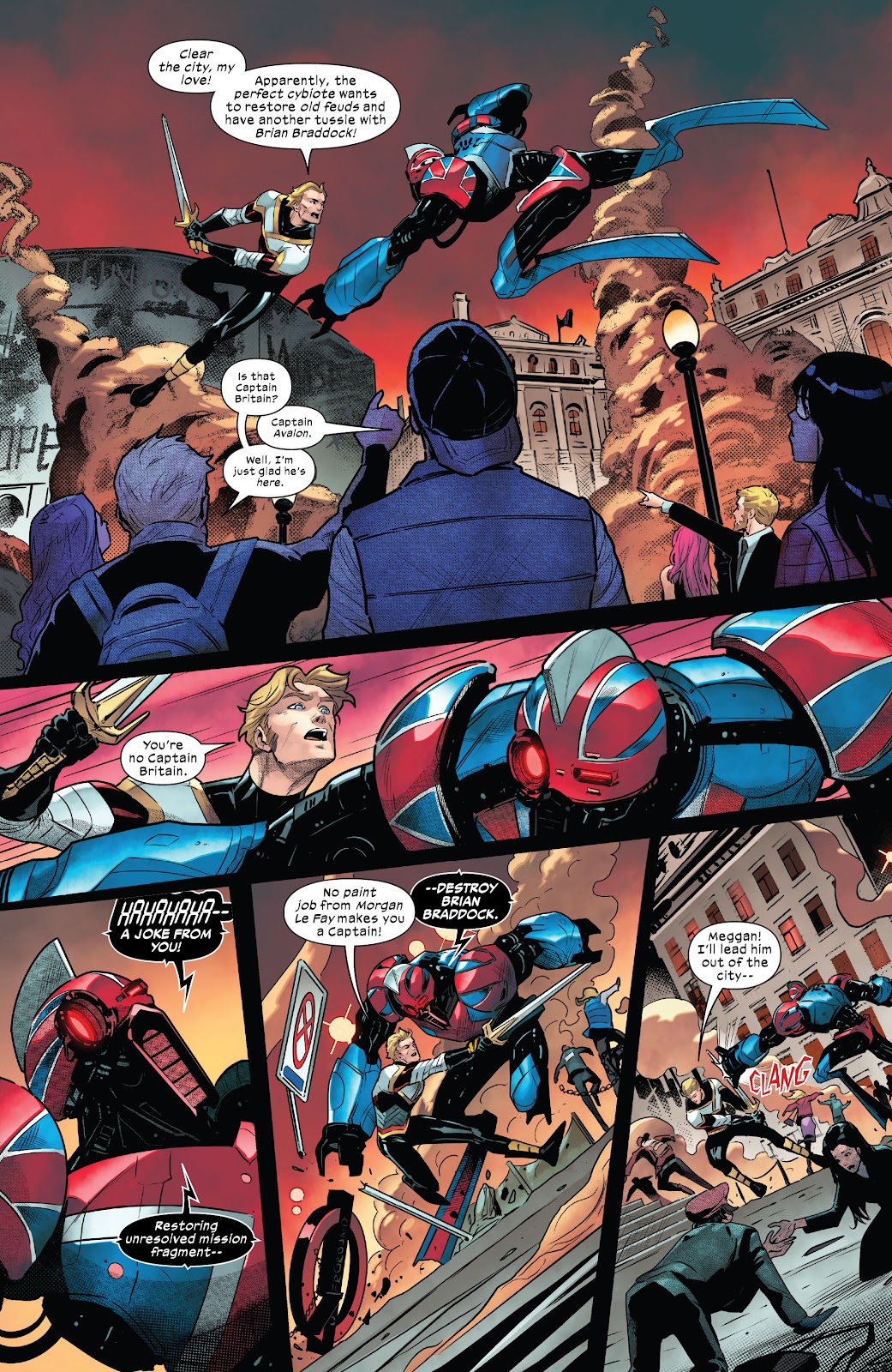 Betsy Braddock: Captain Britain issue 3 - Page 9