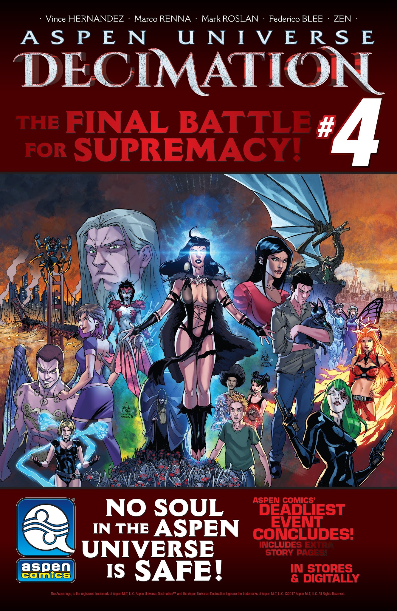 Read online Aspen Universe: Decimation comic -  Issue #3 - 26