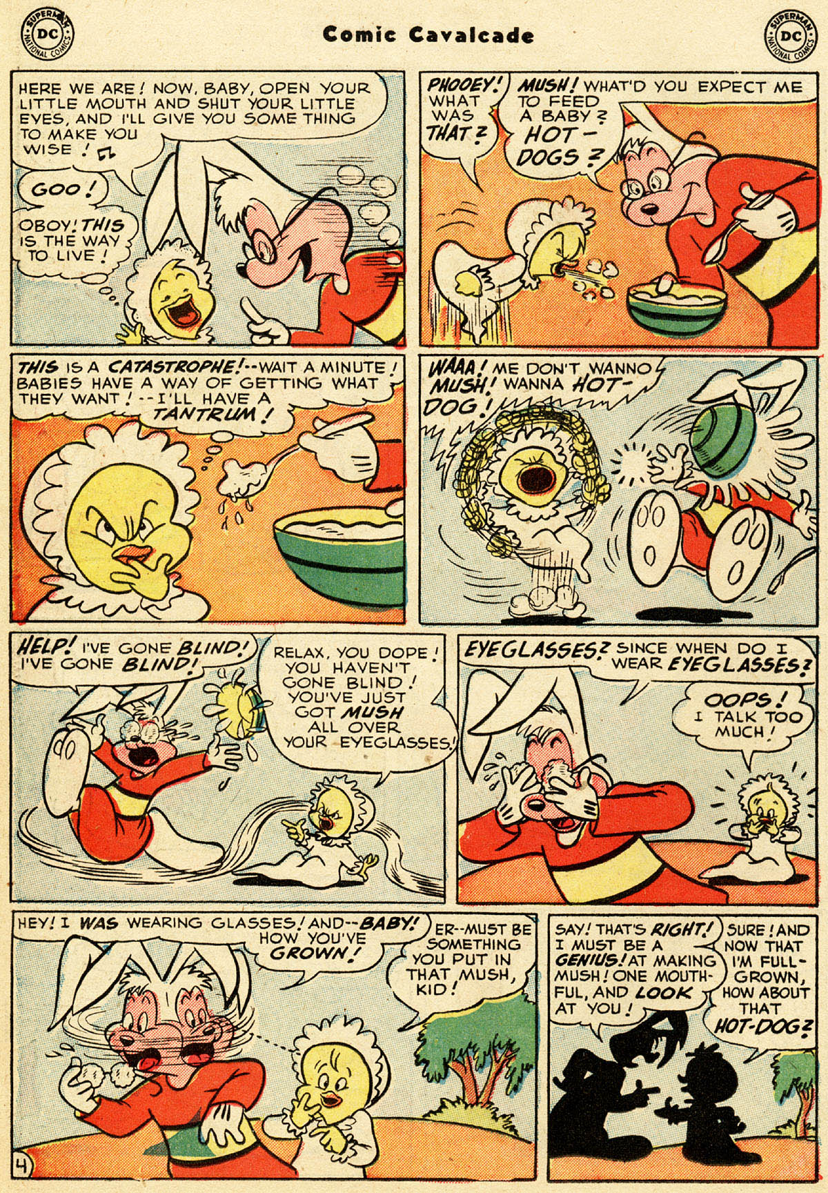 Read online Comic Cavalcade comic -  Issue #50 - 50