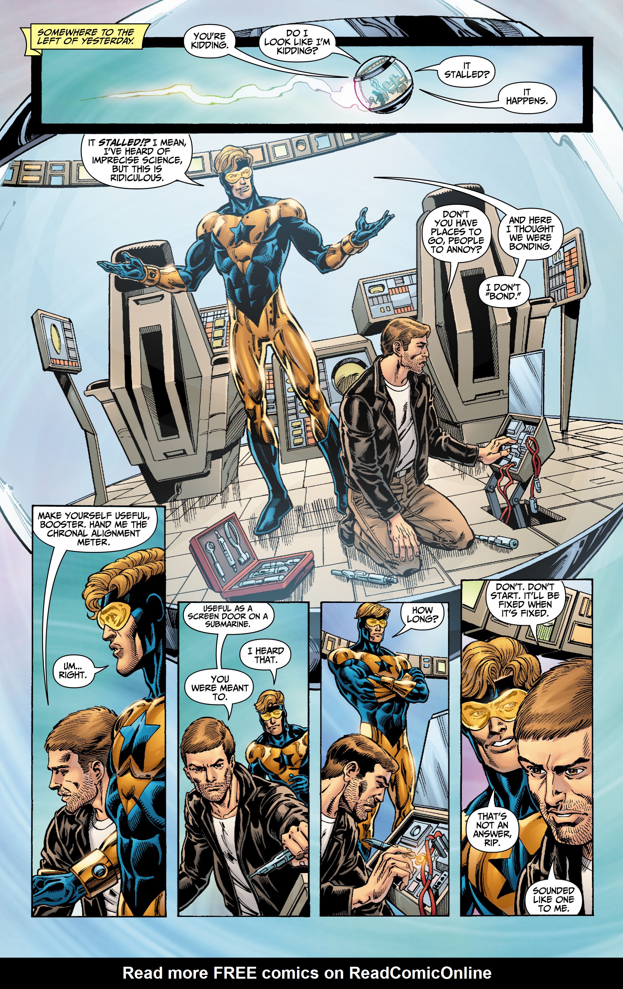 Read online Booster Gold (2007) comic -  Issue #20 - 2