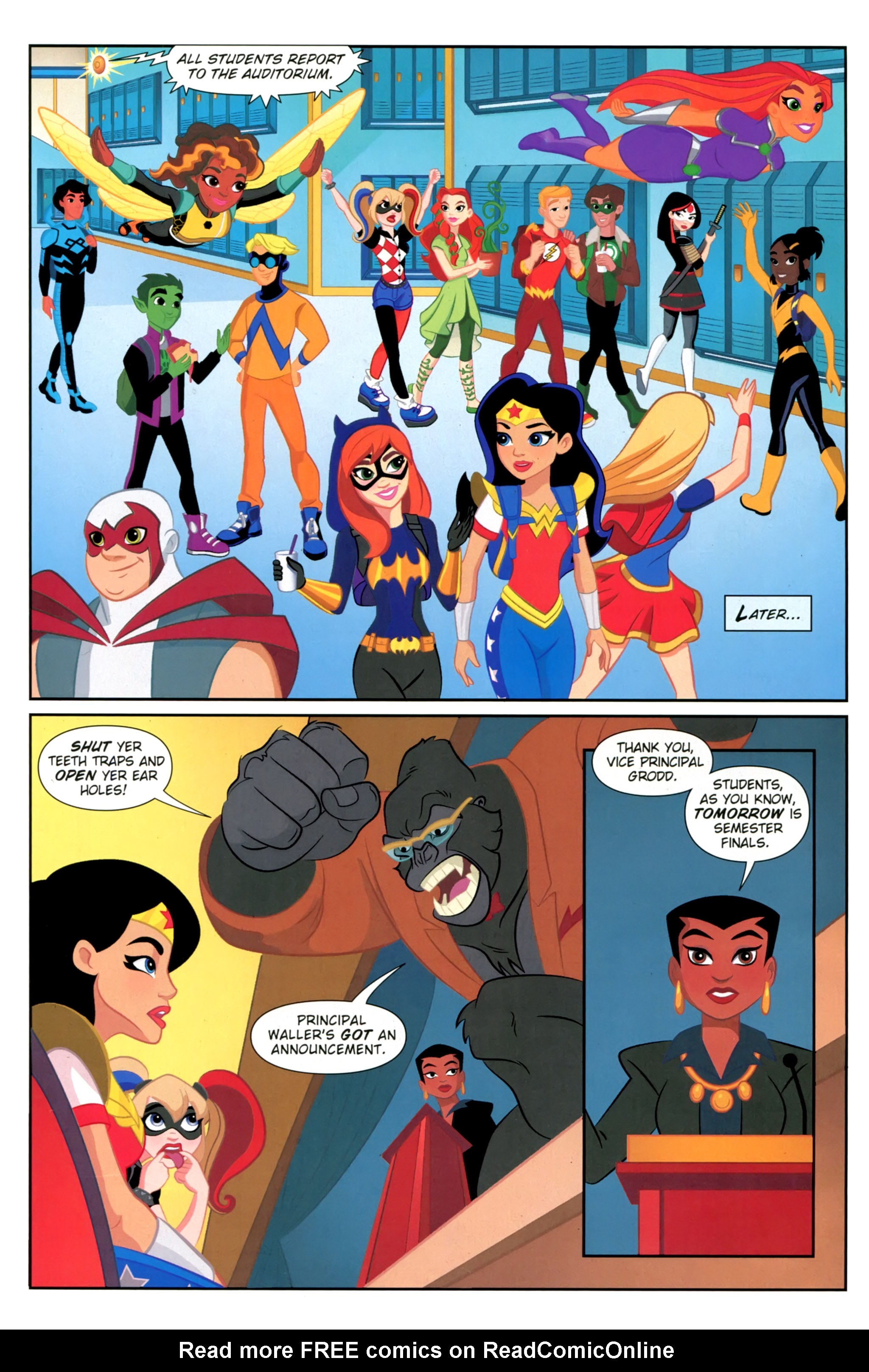 Read online FCBD 2016 - DC Superhero Girls Special Edition comic -  Issue # Full - 8