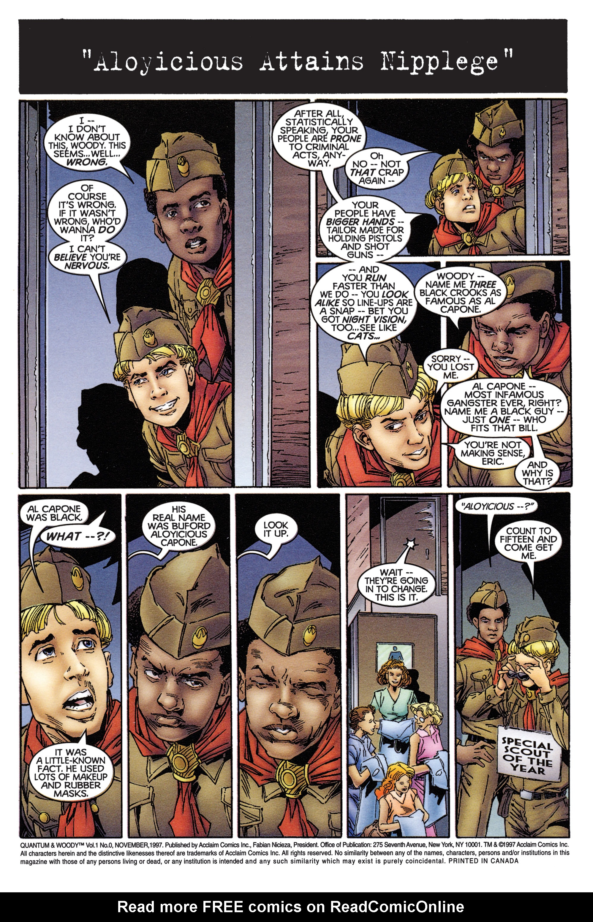 Read online Quantum and Woody (1997) comic -  Issue #0 - 2