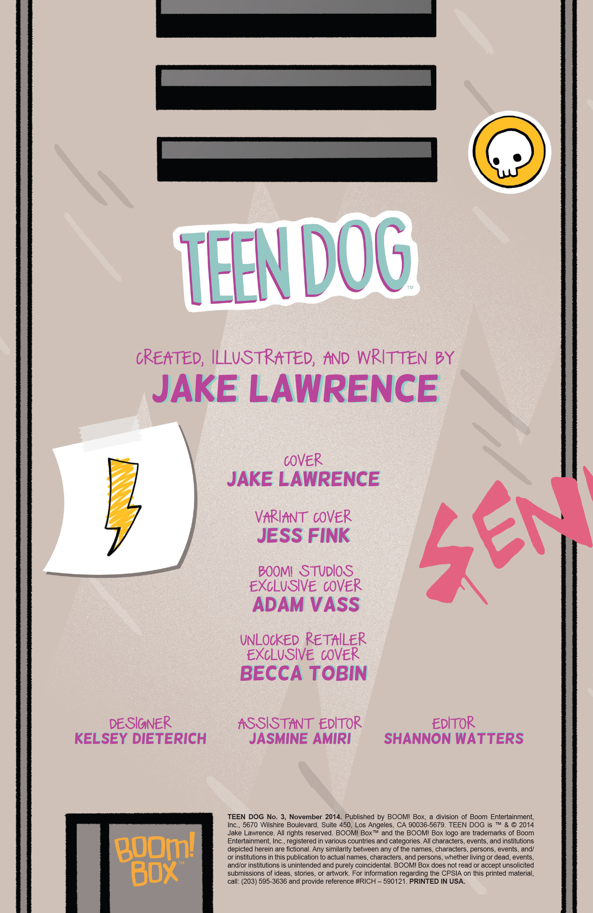 Read online Teen Dog comic -  Issue #3 - 2