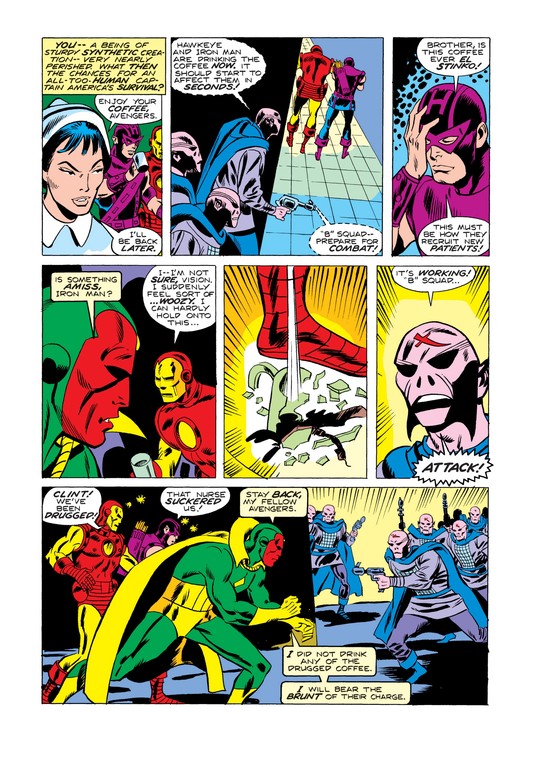Read online Marvel Masterworks: The Avengers comic -  Issue # TPB 15 (Part 2) - 88