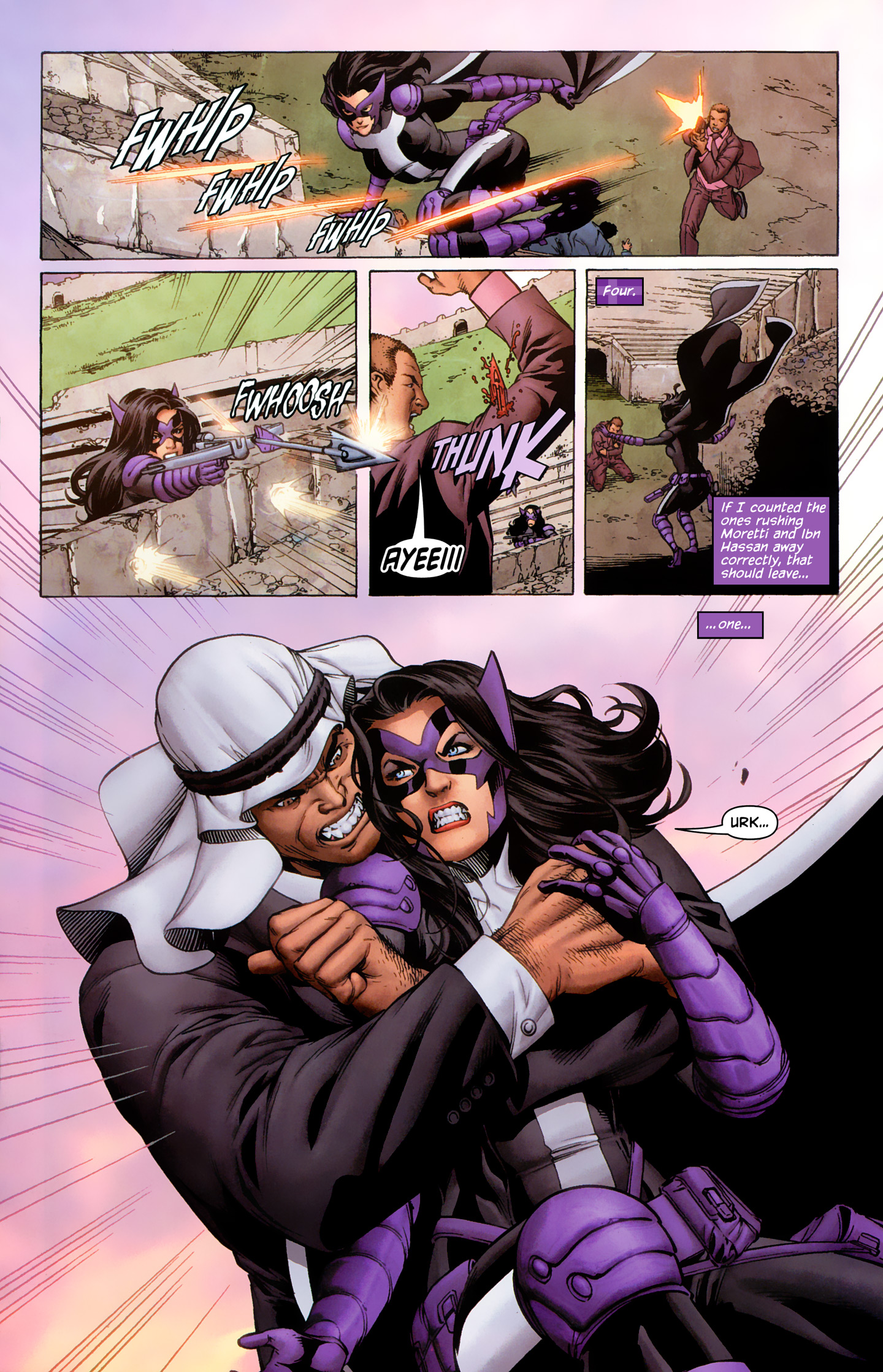 Read online Huntress comic -  Issue #3 - 12