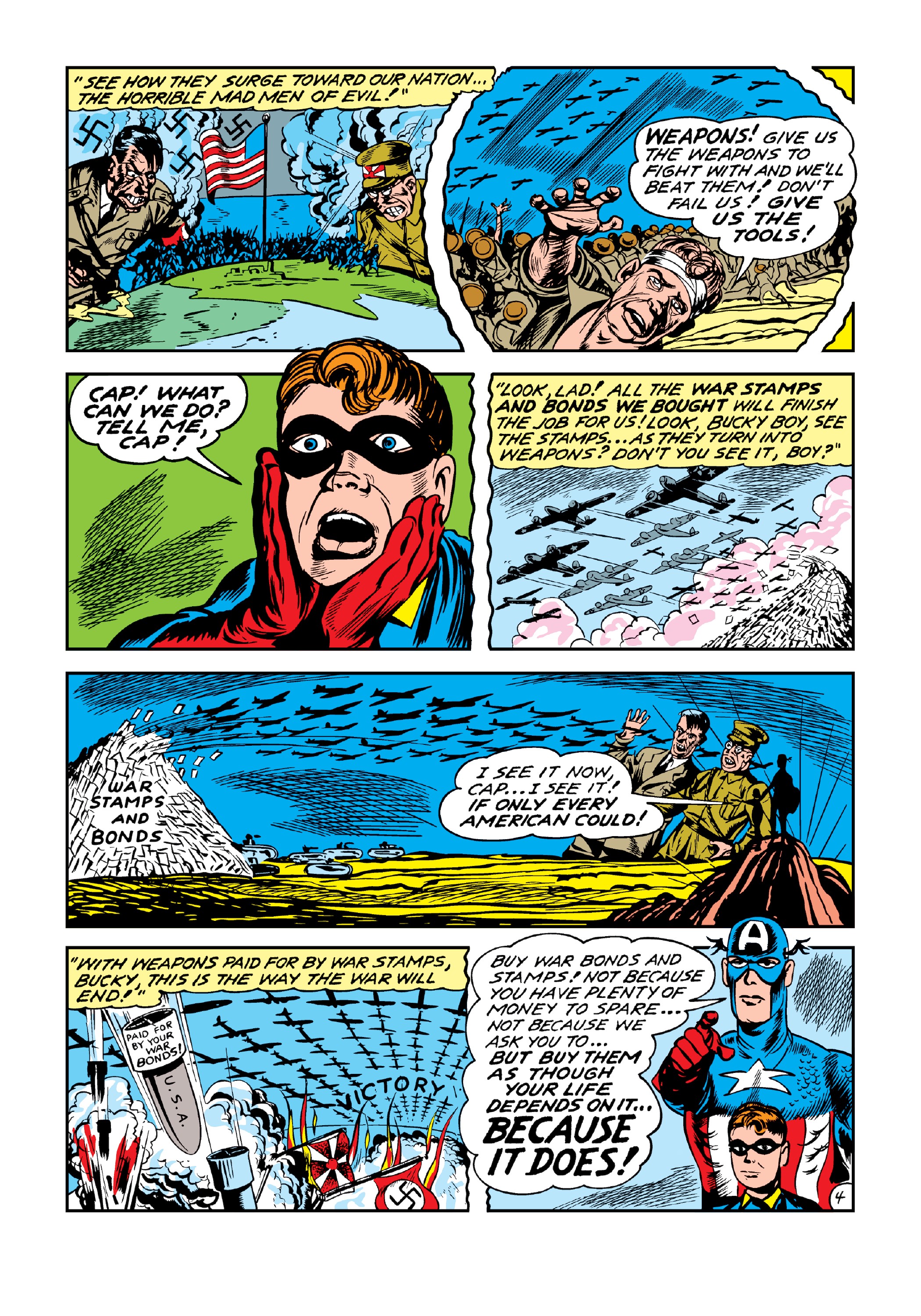 Read online Marvel Masterworks: Golden Age Captain America comic -  Issue # TPB 5 (Part 2) - 75