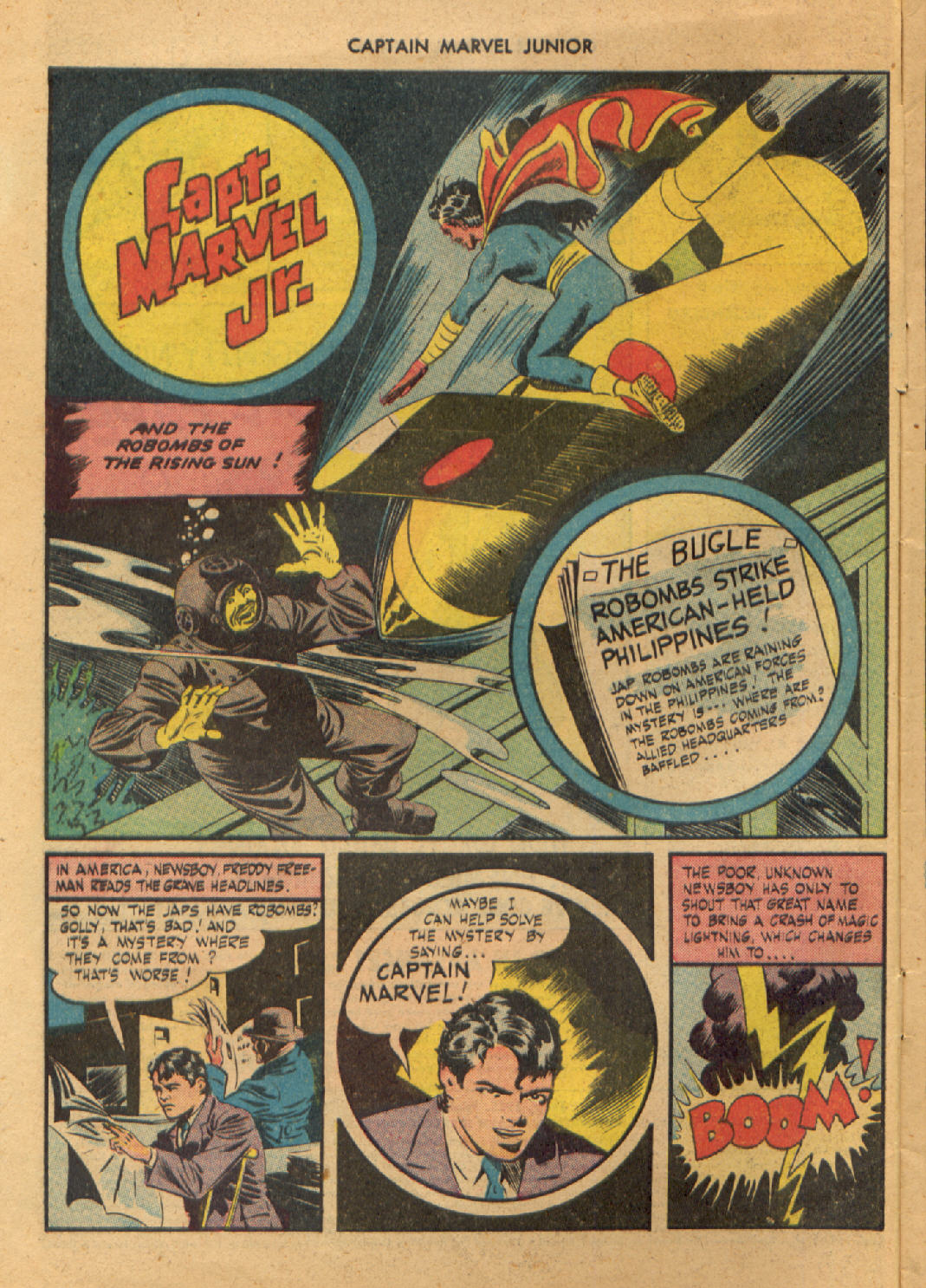 Read online Captain Marvel, Jr. comic -  Issue #31 - 4