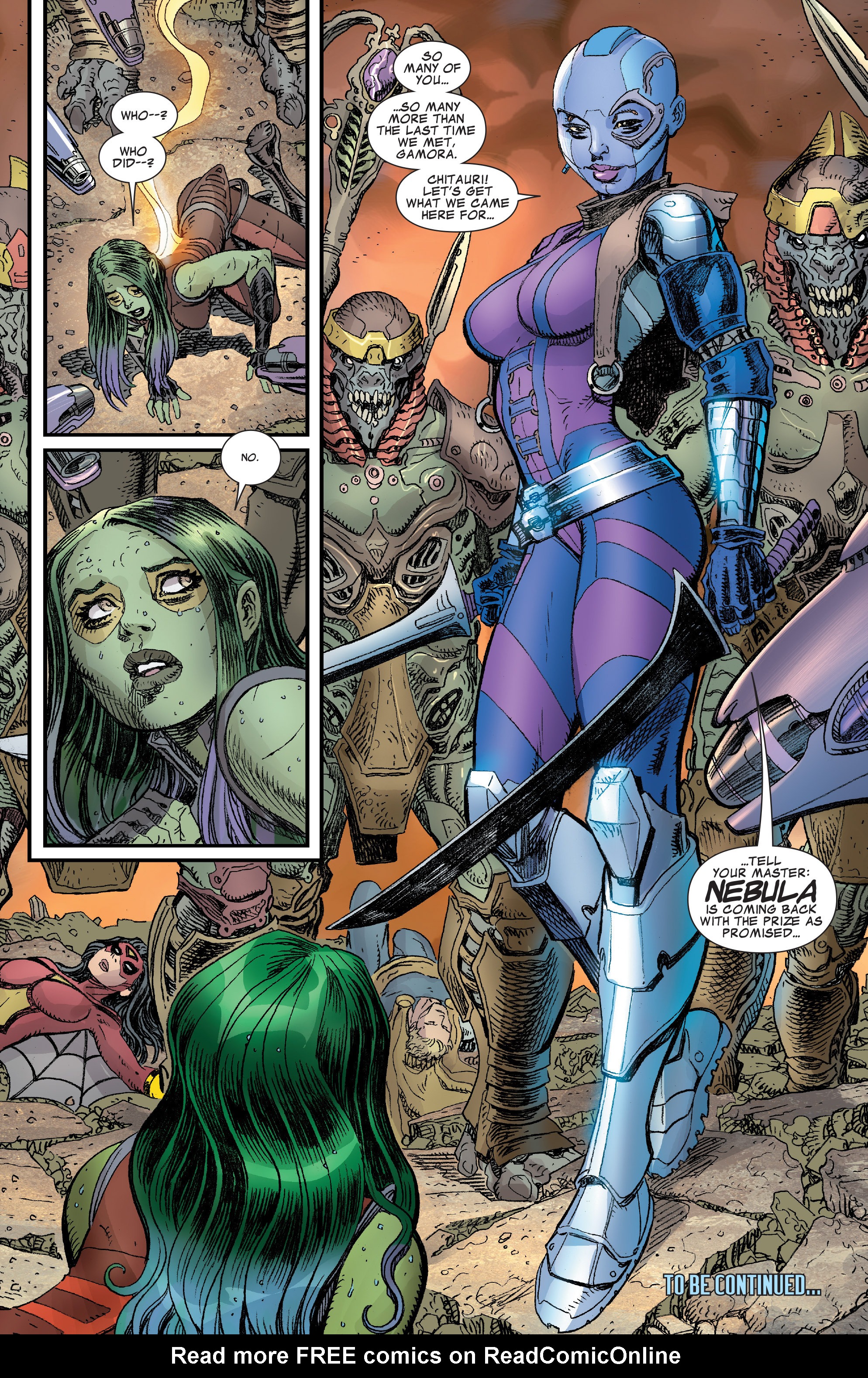 Read online Guardians Team-Up comic -  Issue #1 - 21