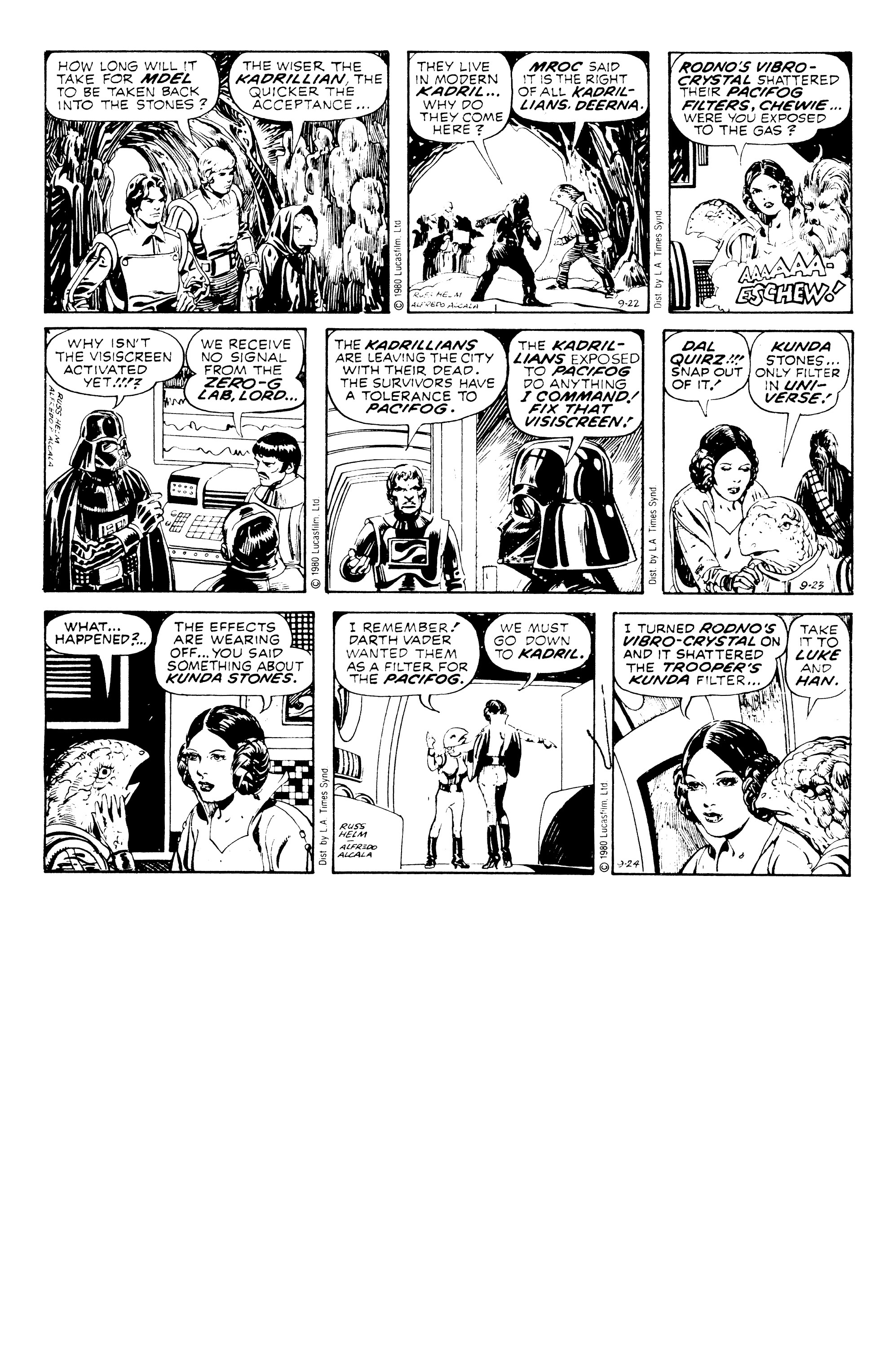 Read online Star Wars Legends: The Newspaper Strips - Epic Collection comic -  Issue # TPB (Part 3) - 99