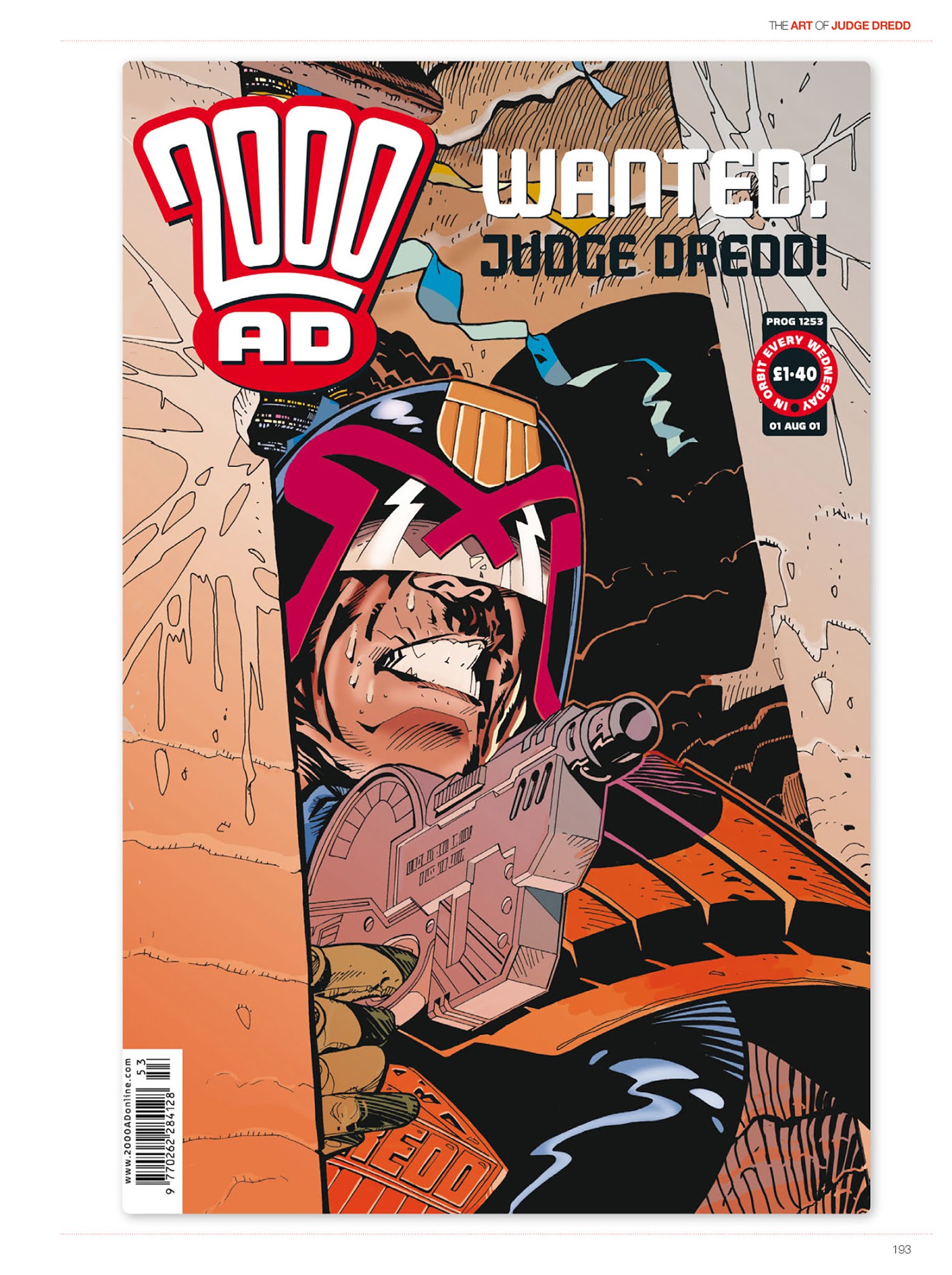 Read online The Art of Judge Dredd: Featuring 35 Years of Zarjaz Covers comic -  Issue # TPB (Part 3) - 14