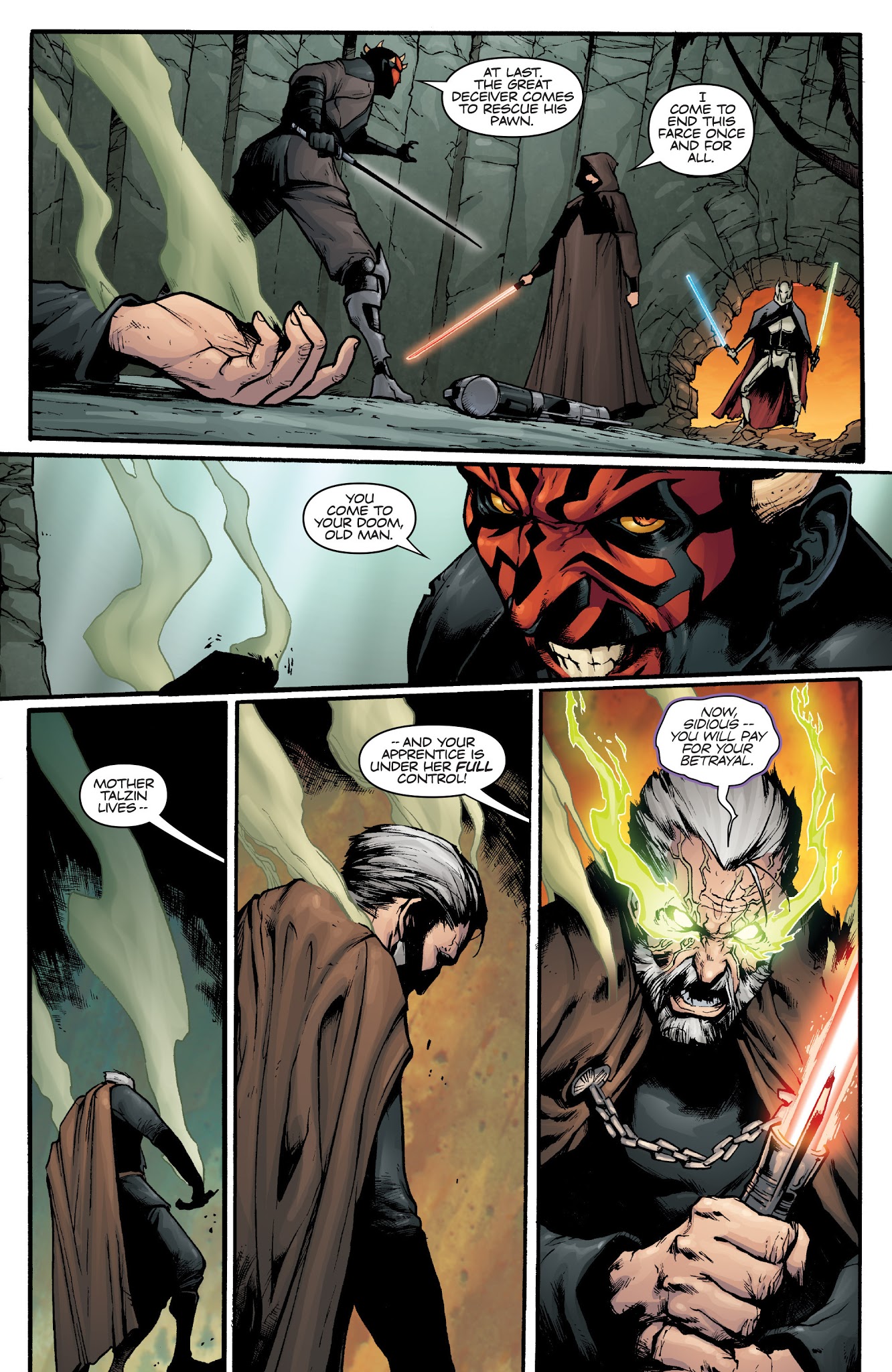 Read online Star Wars: Darth Maul - Son of Dathomir comic -  Issue # _TPB - 88