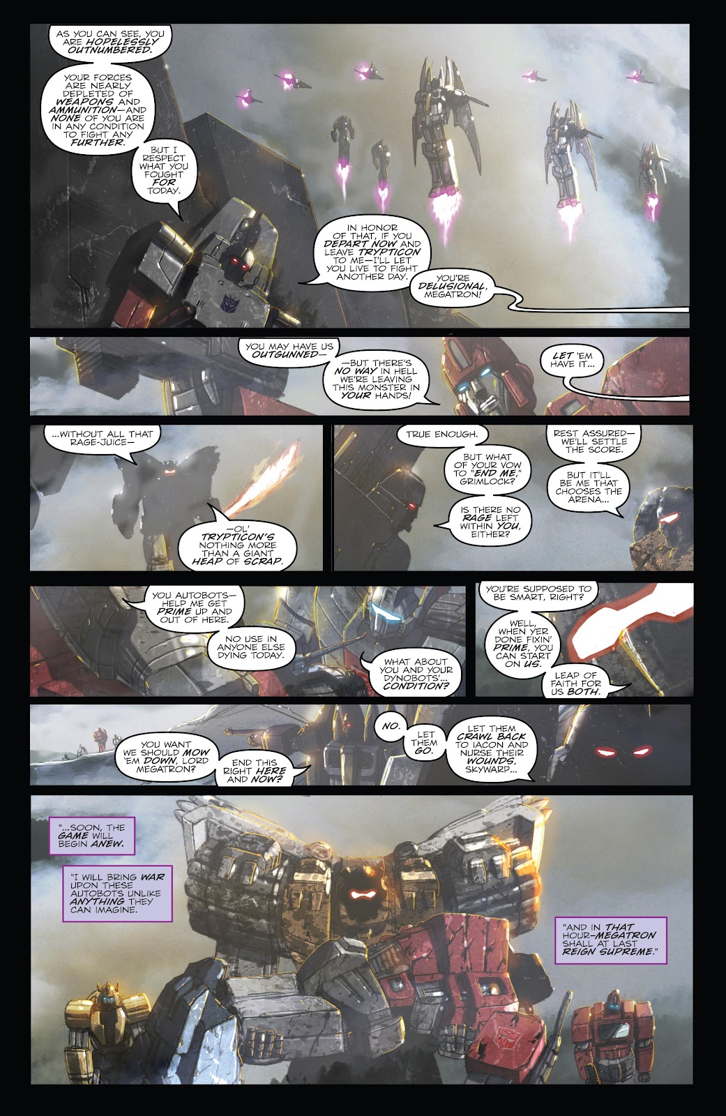 Transformers: Monstrosity [II] issue TPB - Page 112