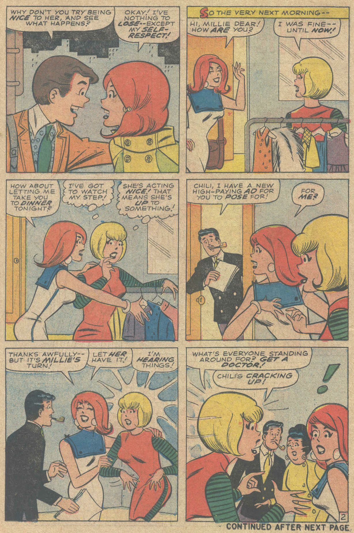 Read online Millie the Model comic -  Issue #157 - 18