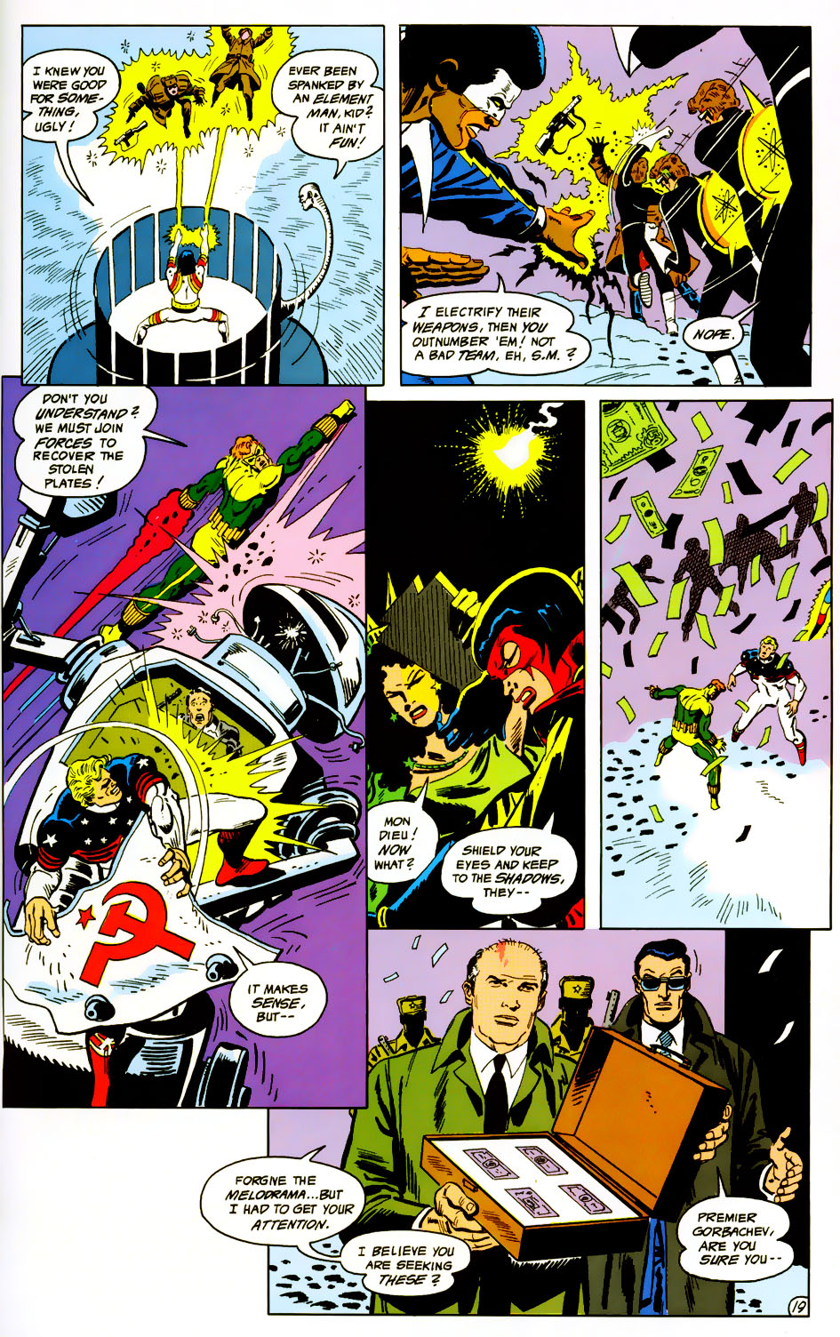 Read online Adventures of the Outsiders comic -  Issue #42 - 20