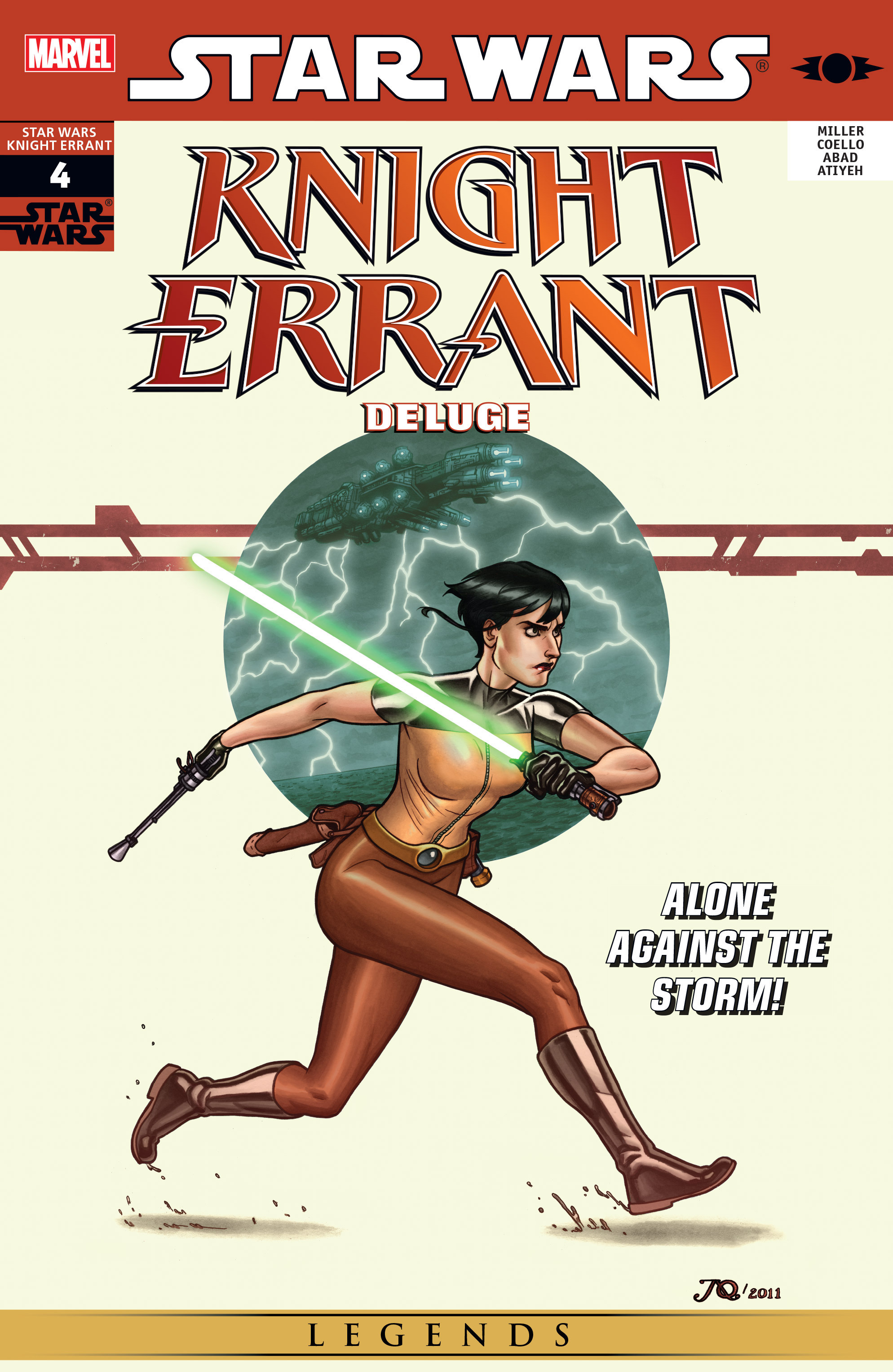 Read online Star Wars: Knight Errant - Deluge comic -  Issue #4 - 1
