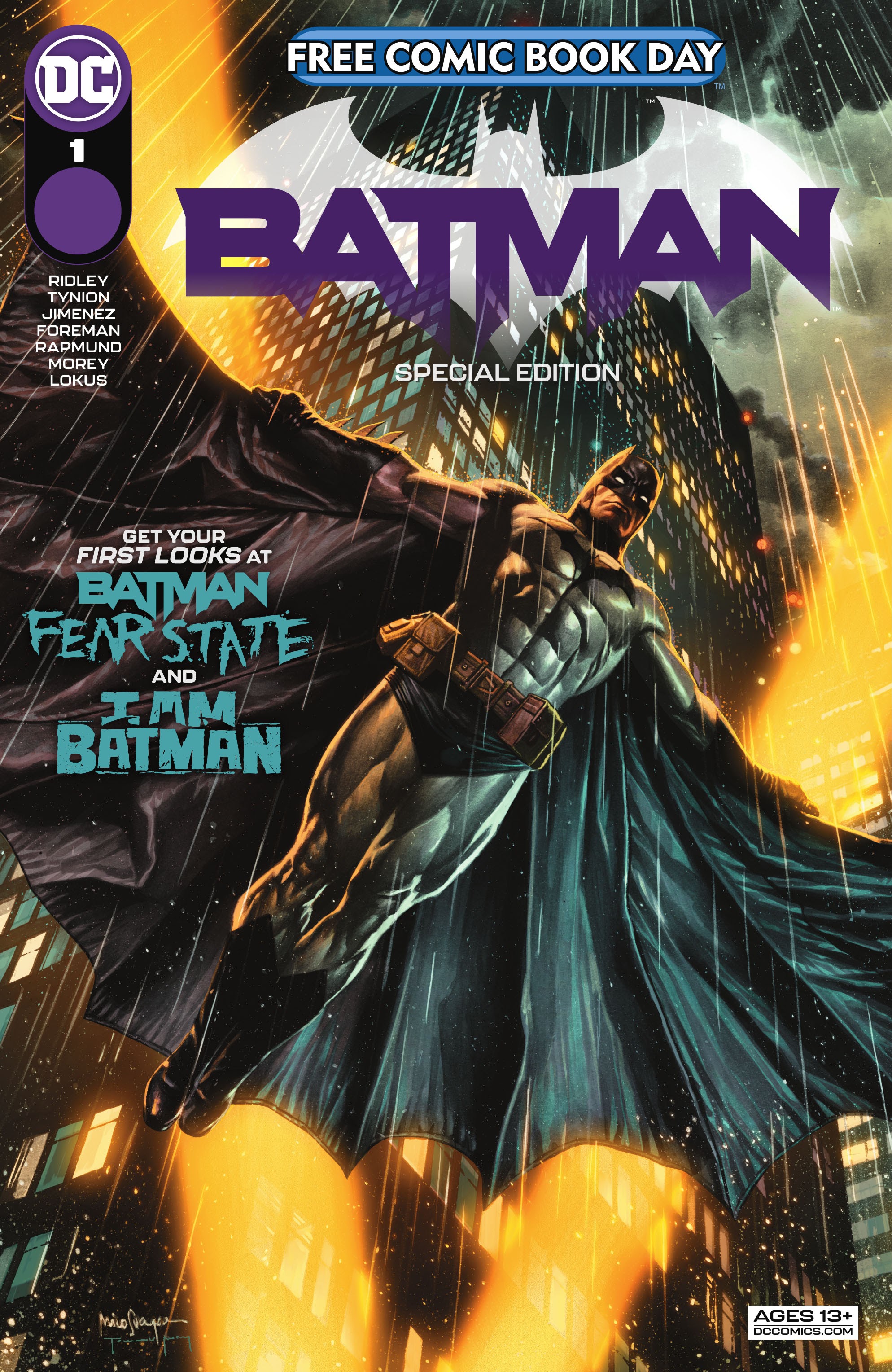 Read online Free Comic Book Day 2021 comic -  Issue # Batman Special Edition - 1