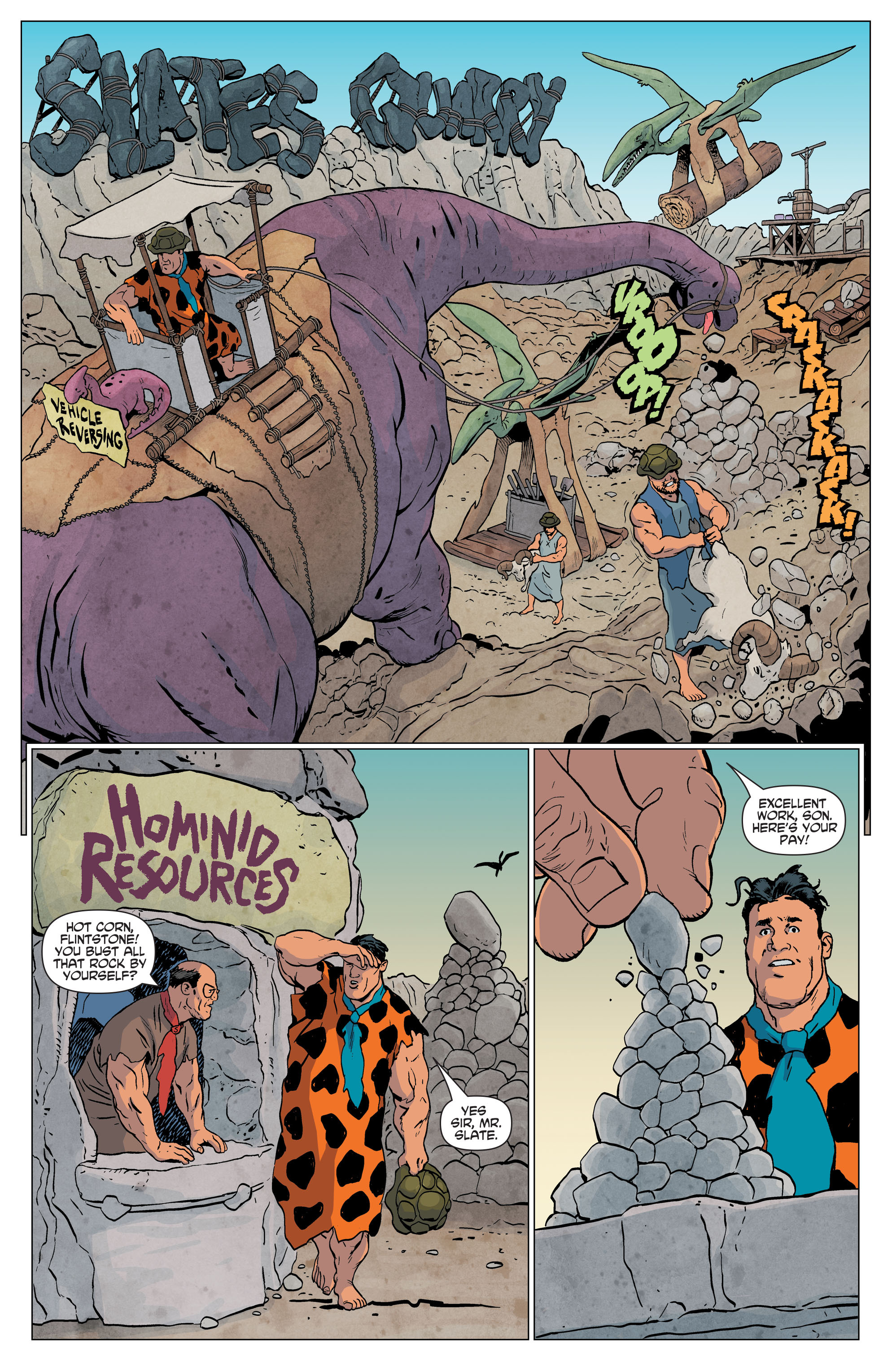 Read online The Flintstones comic -  Issue #6 - 7