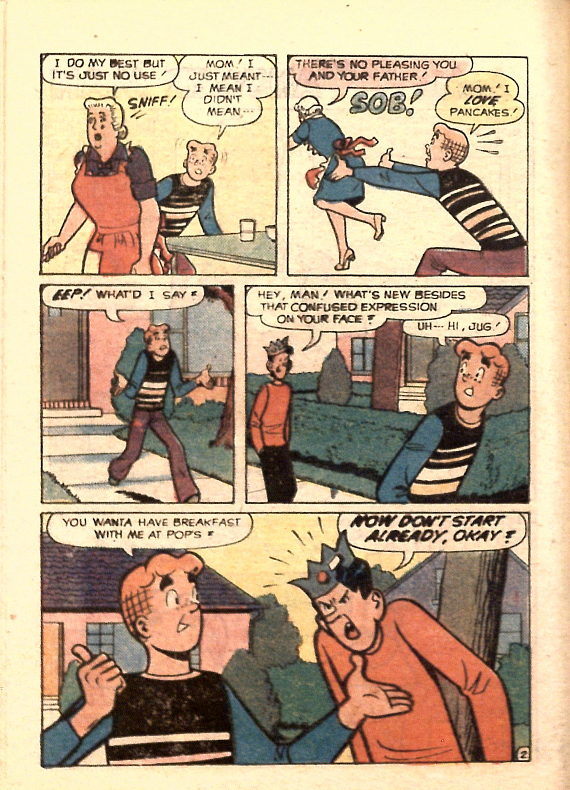 Read online Archie...Archie Andrews, Where Are You? Digest Magazine comic -  Issue #18 - 124