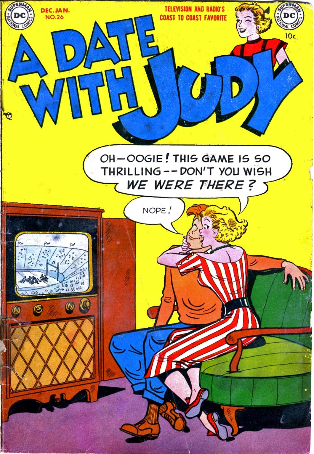 Read online A Date with Judy comic -  Issue #26 - 1