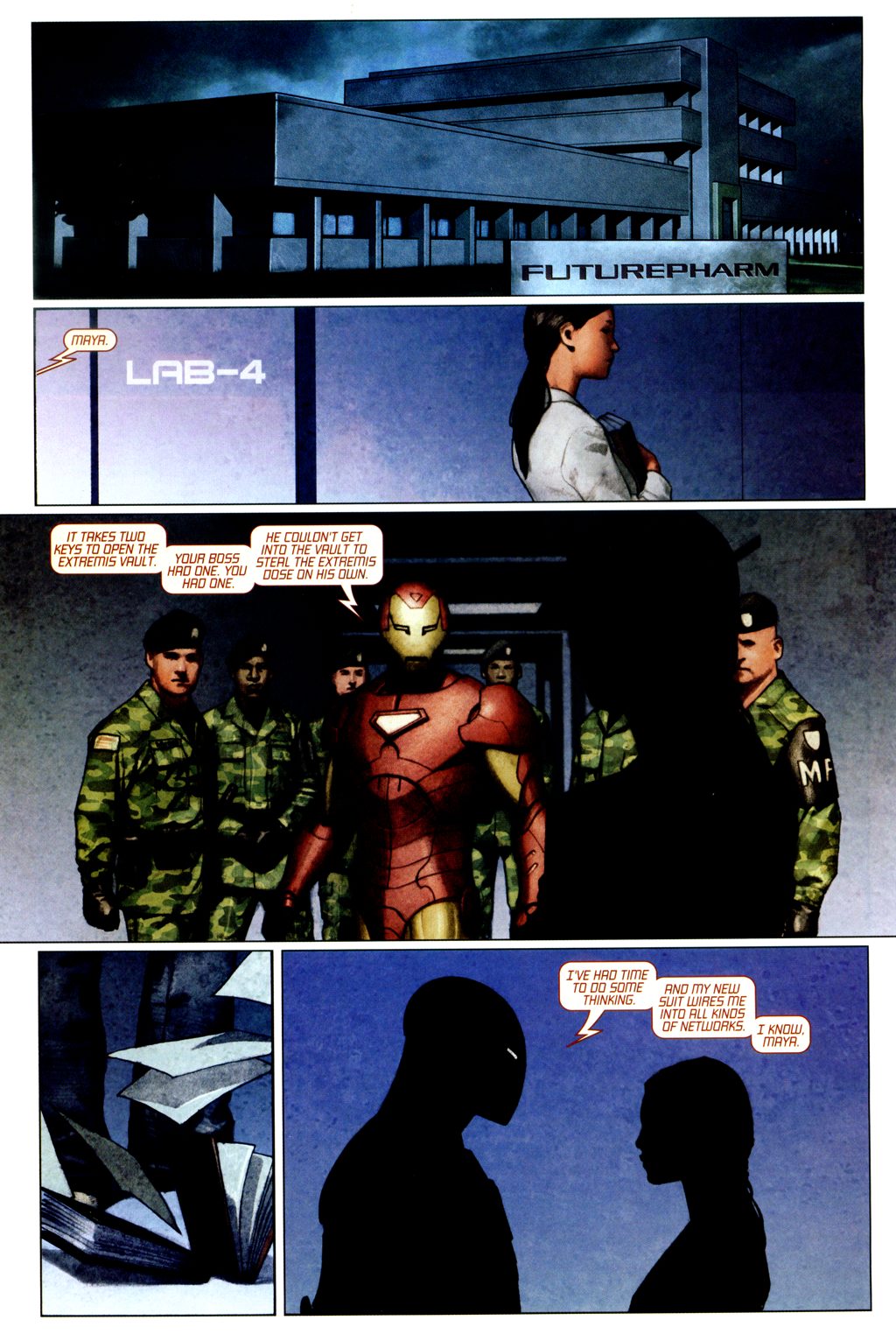 Read online The Invincible Iron Man (2007) comic -  Issue #6 - 21