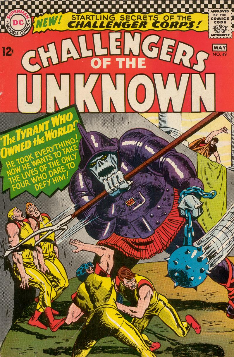 Challengers of the Unknown (1958) Issue #49 #49 - English 1