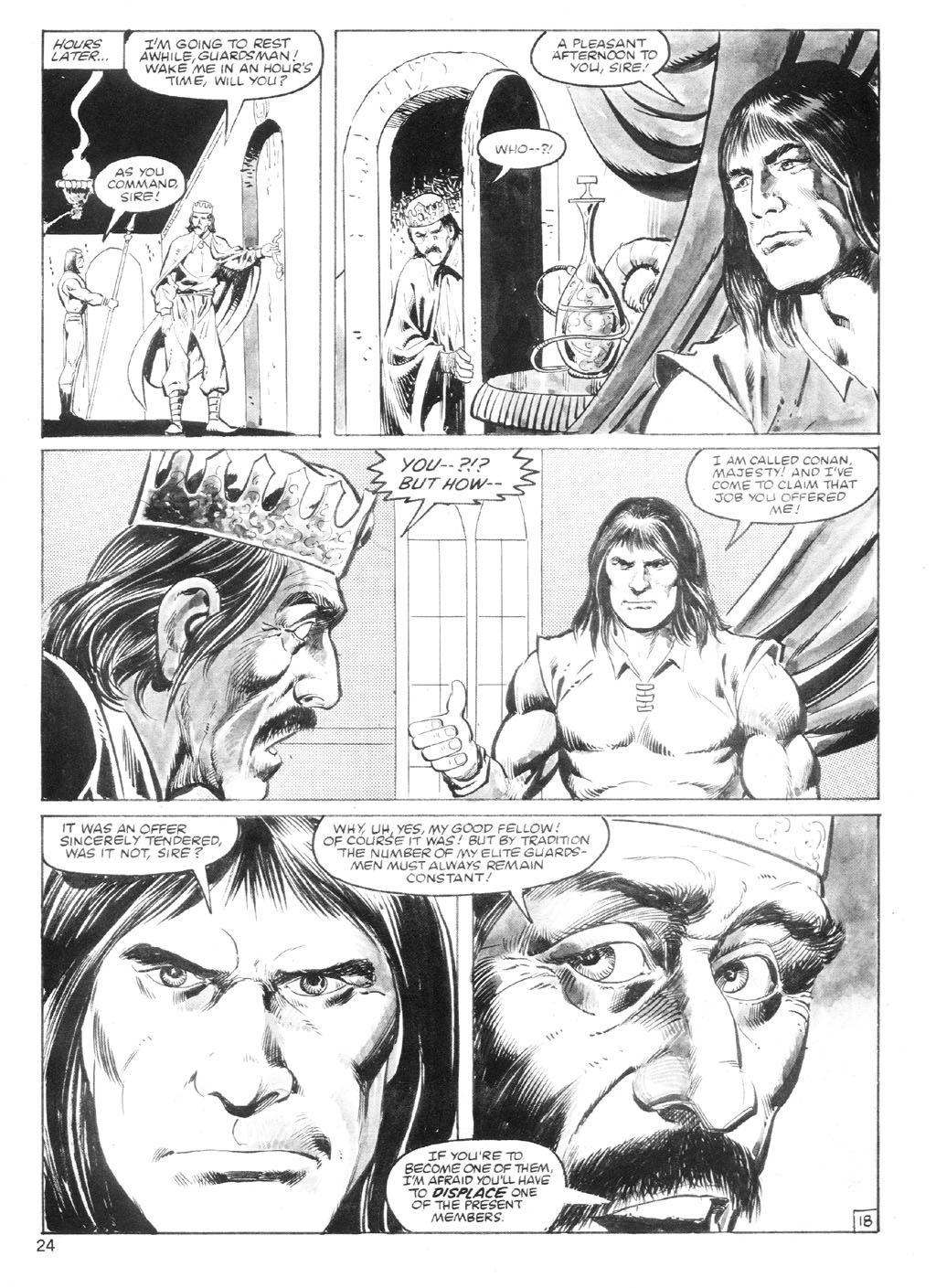 Read online The Savage Sword Of Conan comic -  Issue #94 - 23