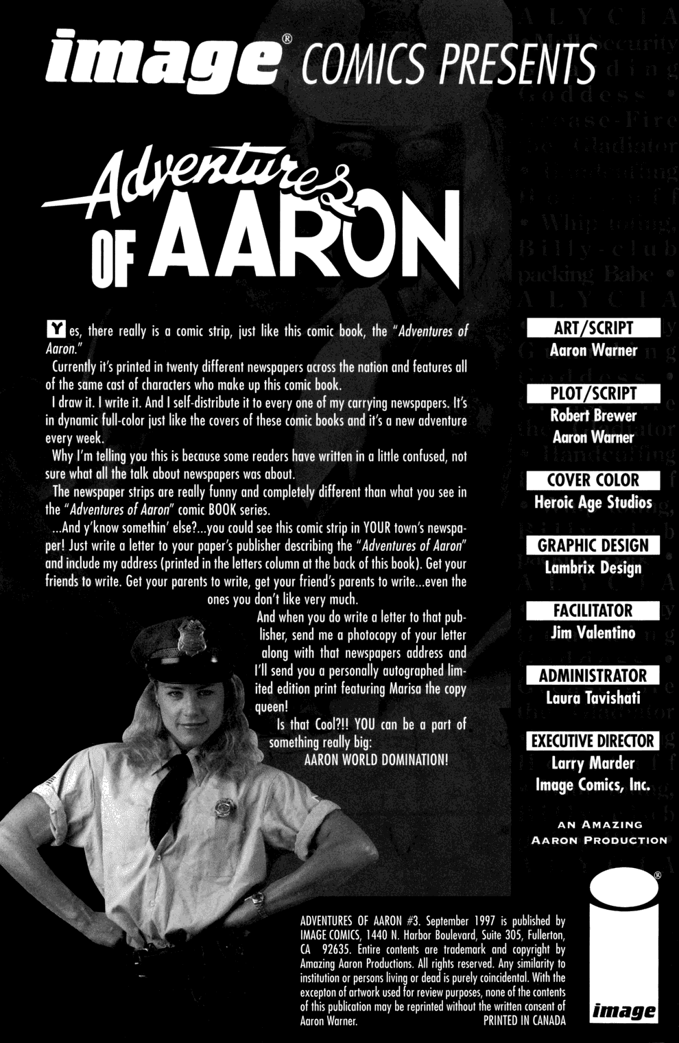 Adventures of Aaron issue 3 - Page 2
