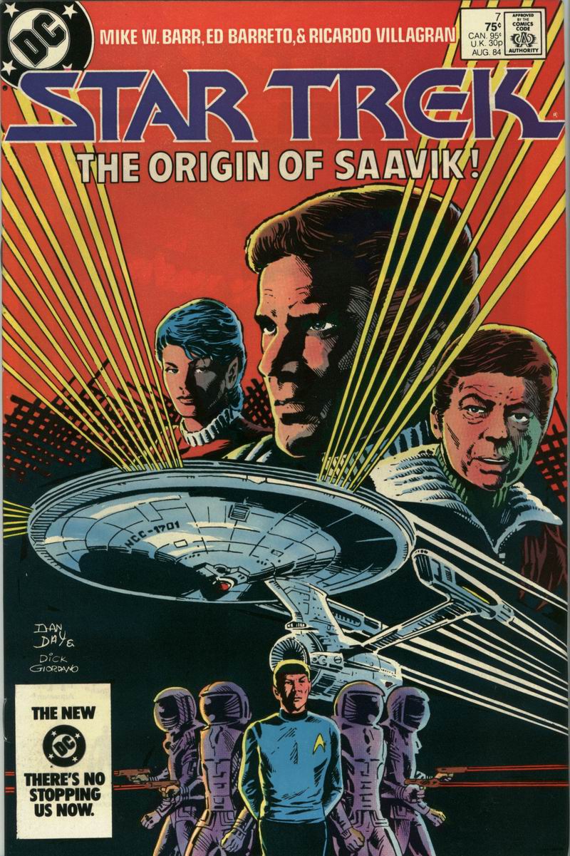 Read online Star Trek (1984) comic -  Issue #7 - 1