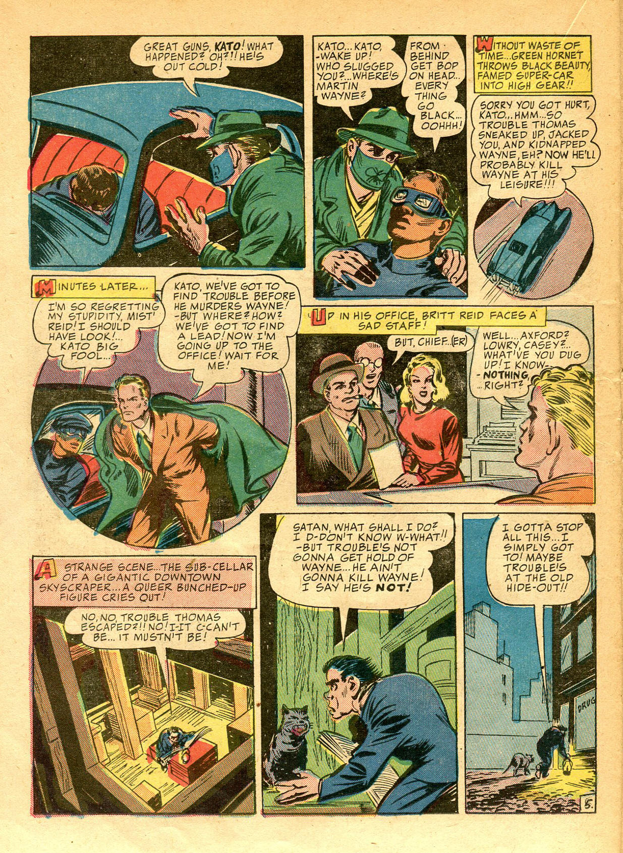 Read online Green Hornet Comics comic -  Issue #19 - 30