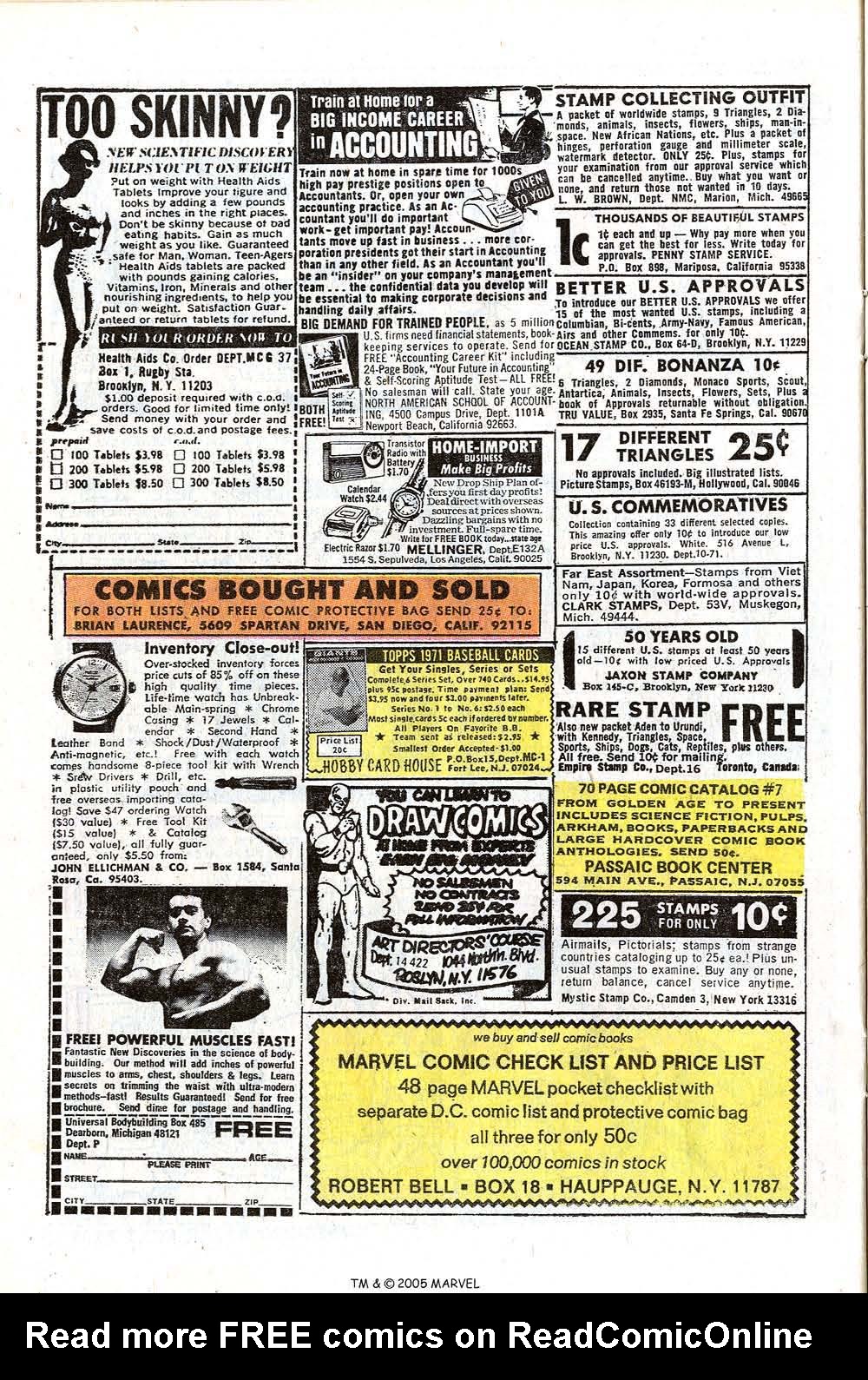 Read online Uncanny X-Men (1963) comic -  Issue #73 - 22