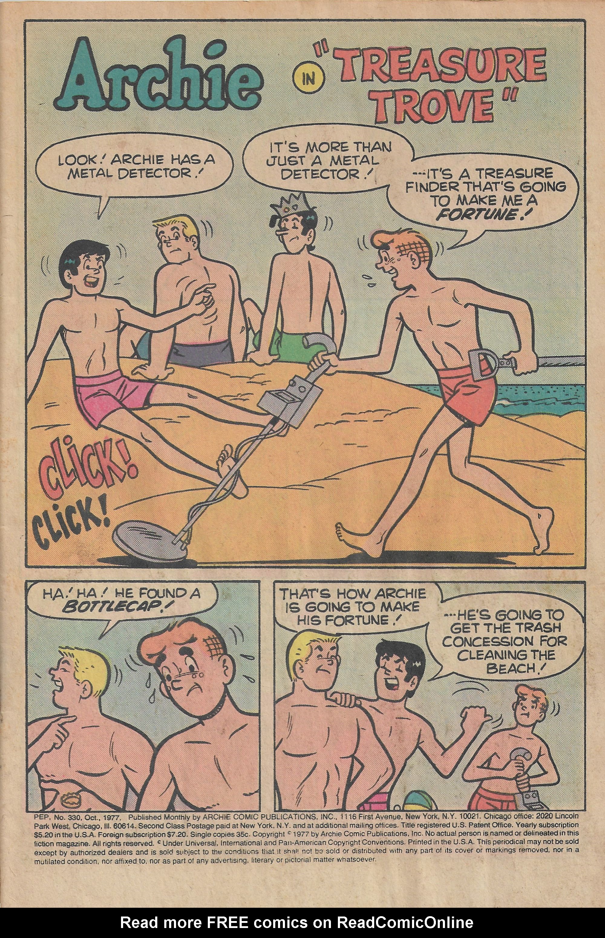 Read online Pep Comics comic -  Issue #330 - 3