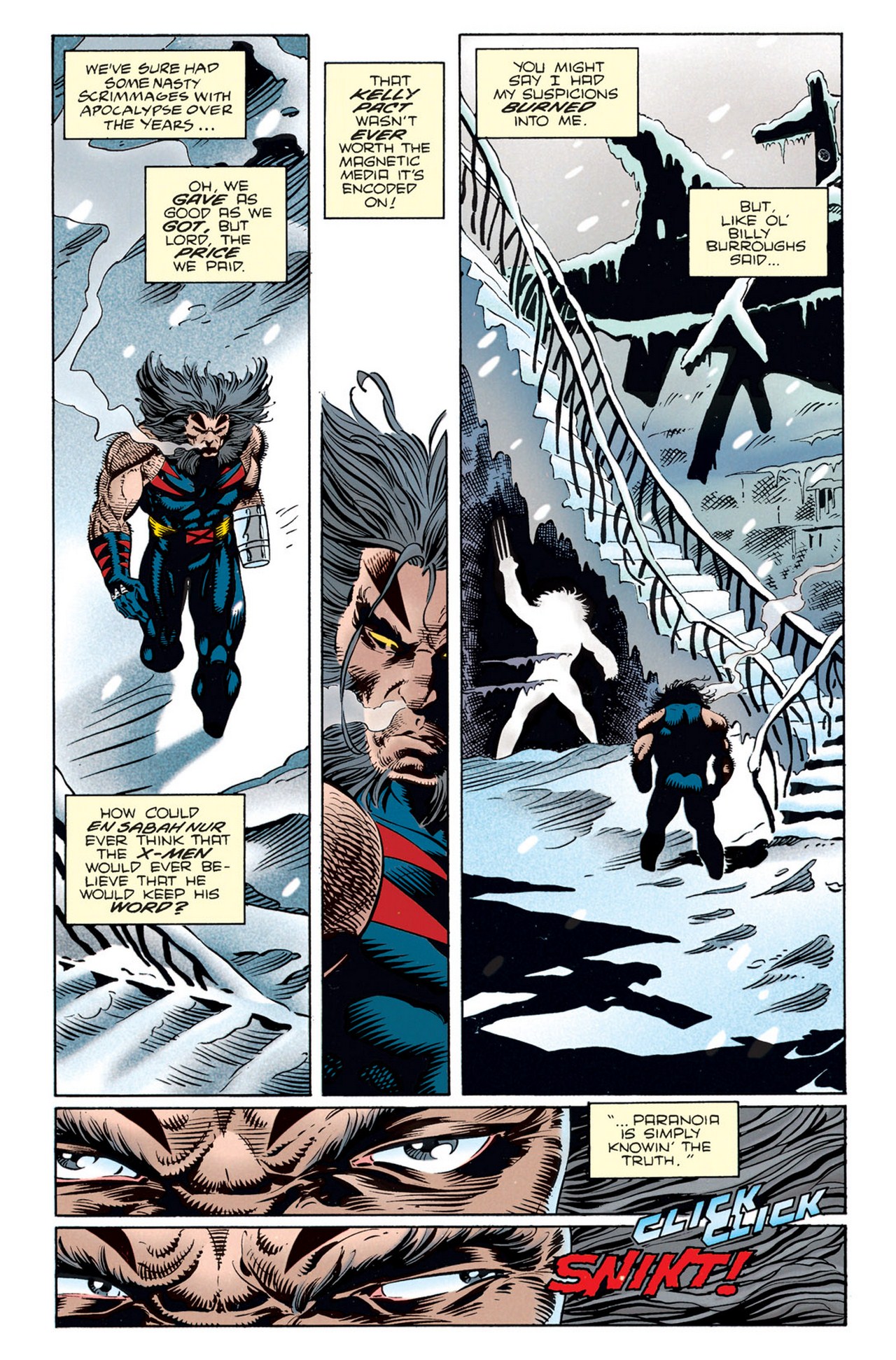 Read online Weapon X (1995) comic -  Issue #3 - 7