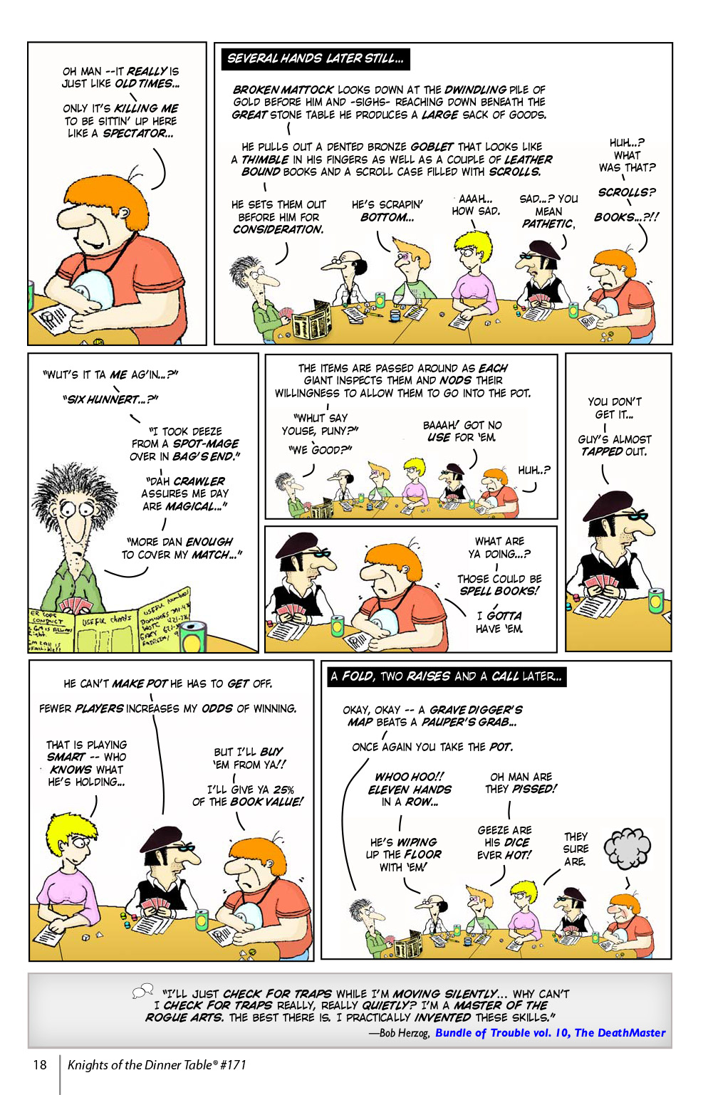 Read online Knights of the Dinner Table comic -  Issue #171 - 20