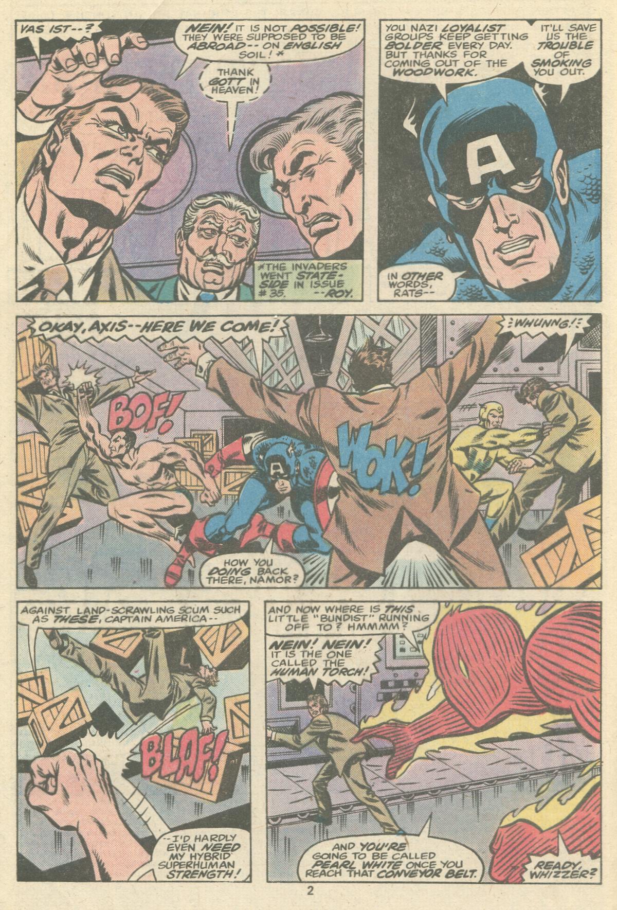 Read online The Invaders (1975) comic -  Issue #38 - 3