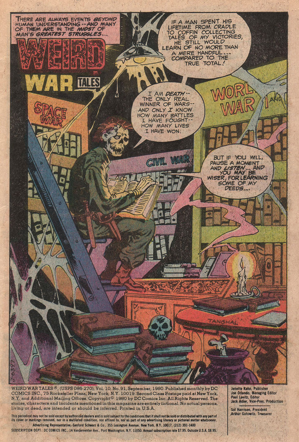 Read online Weird War Tales (1971) comic -  Issue #91 - 3