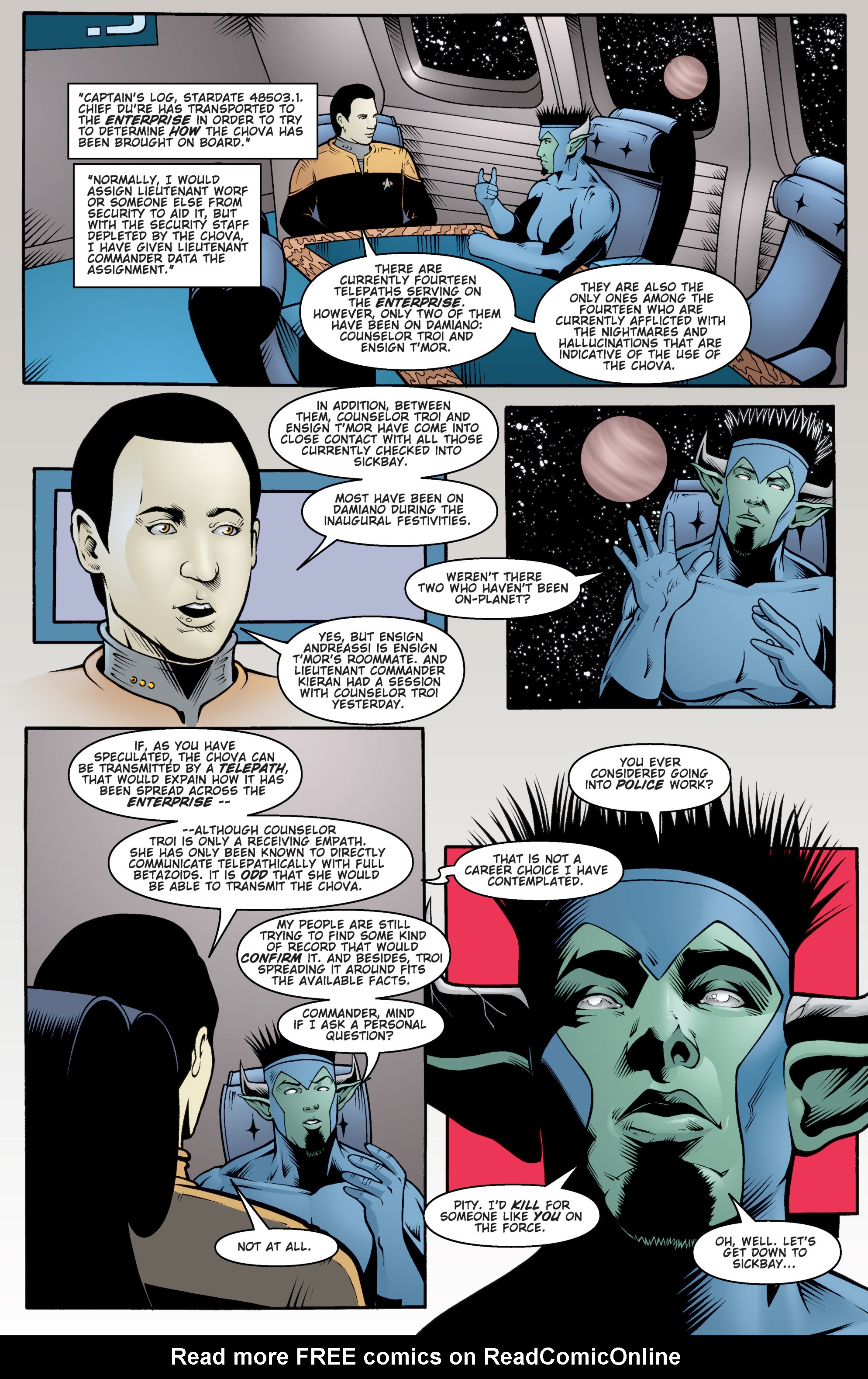 Read online Star Trek Classics comic -  Issue #2 - 63