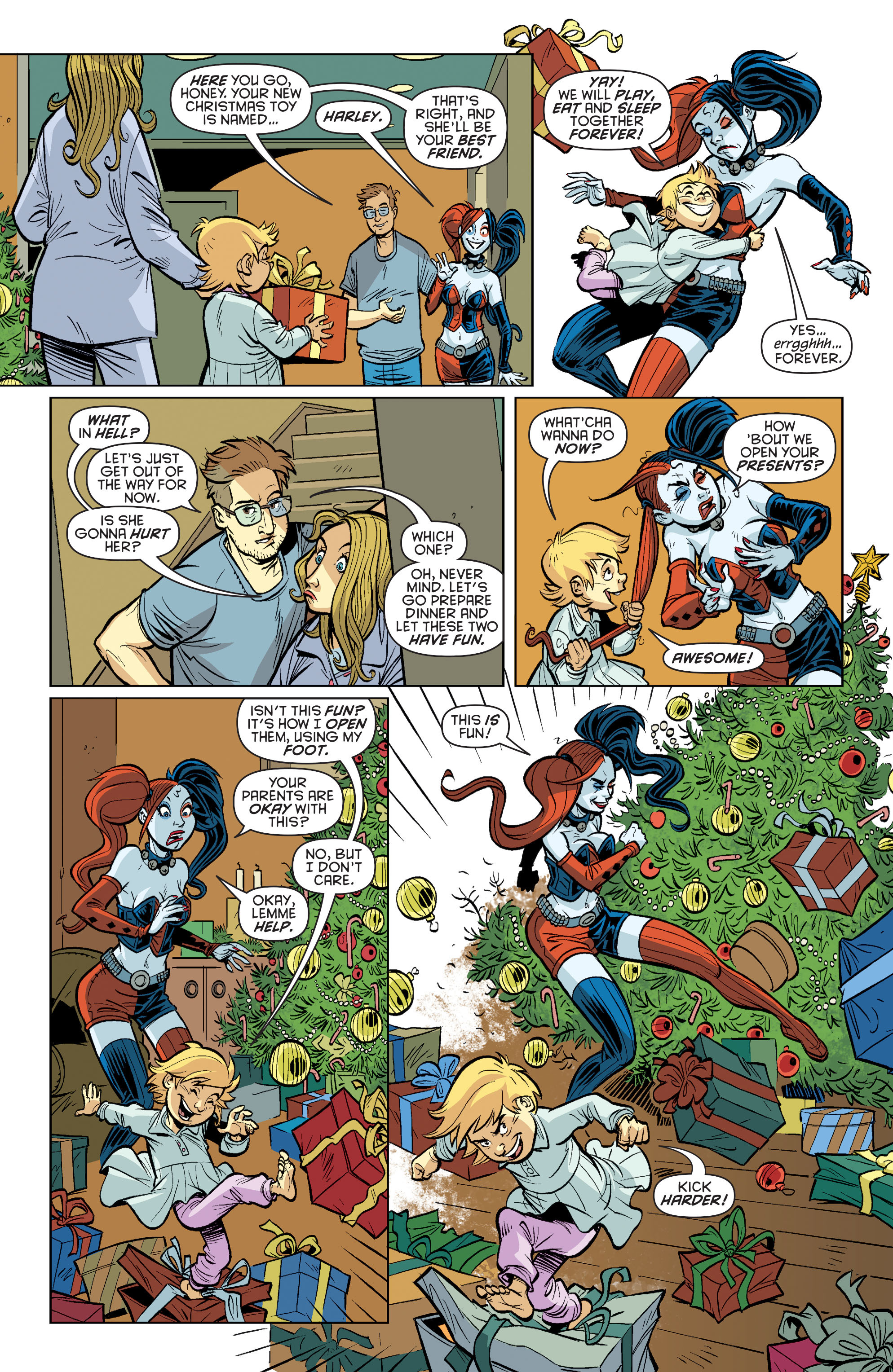 Read online Harley Quinn Holiday Special comic -  Issue # Full - 12