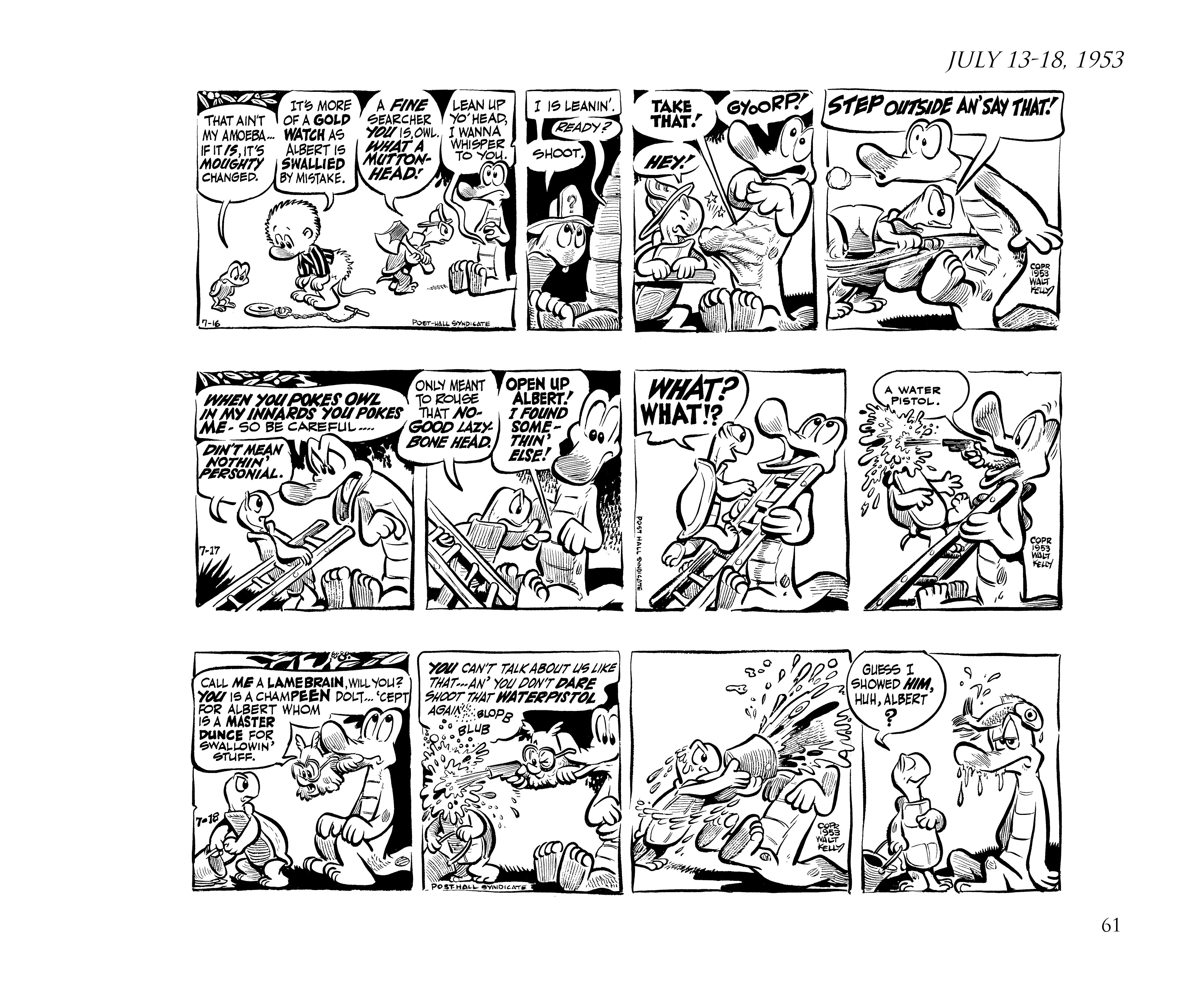 Read online Pogo by Walt Kelly: The Complete Syndicated Comic Strips comic -  Issue # TPB 3 (Part 1) - 73