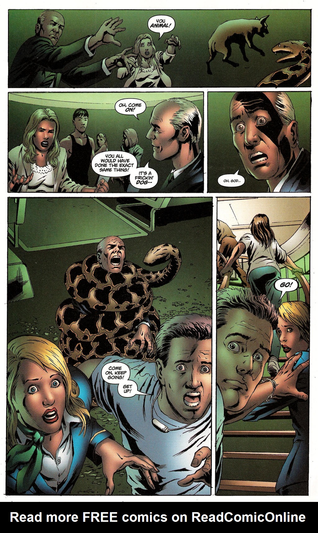 Read online Snakes on a Plane comic -  Issue #2 - 22