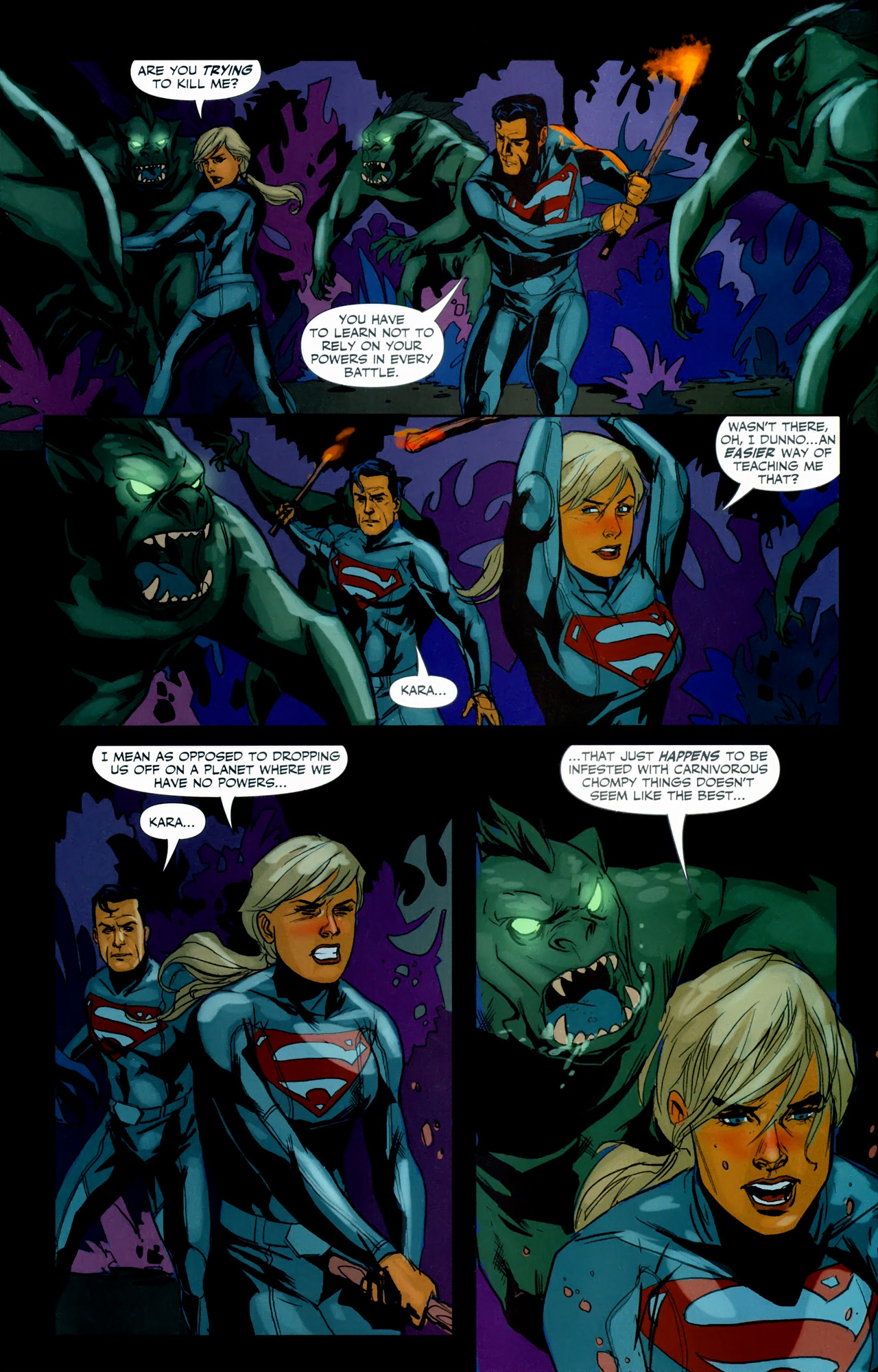 Read online Superman/Supergirl: Maelstrom comic -  Issue #3 - 4