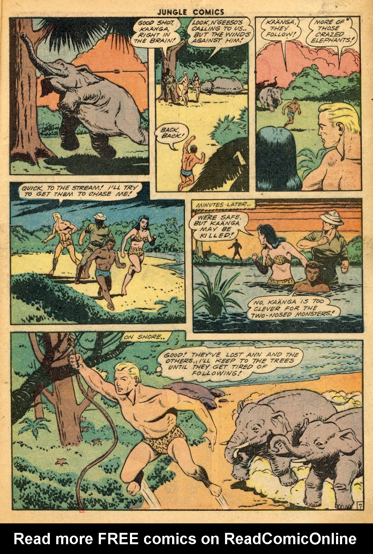Read online Jungle Comics comic -  Issue #51 - 9