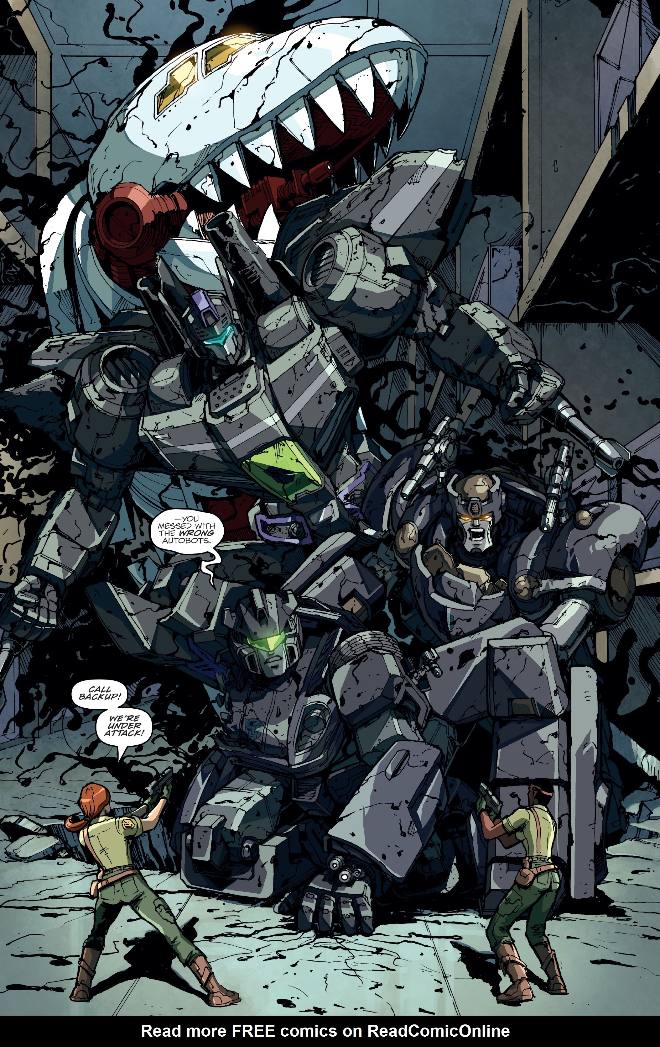 Read online Transformers: The IDW Collection Phase Two comic -  Issue # TPB 11 (Part 2) - 21