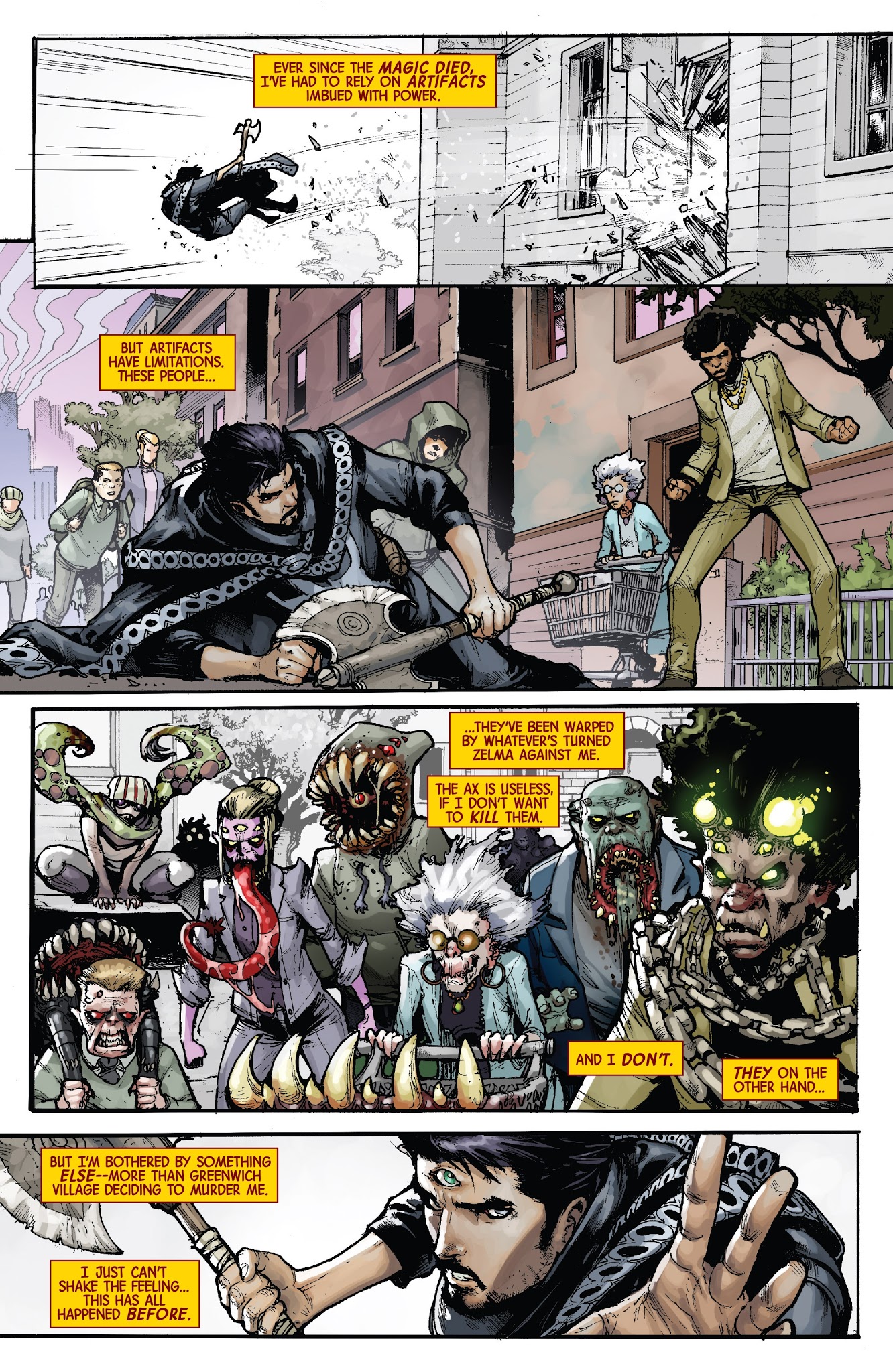 Read online Doctor Strange (2015) comic -  Issue #25 - 5